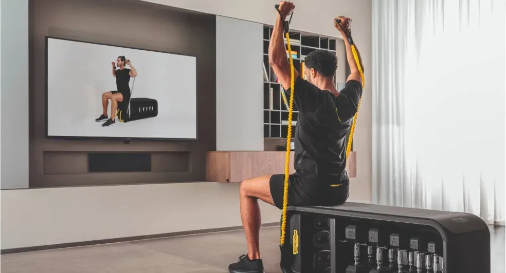 Technogym fitness facility at Anantara Maia Seychelles Villas