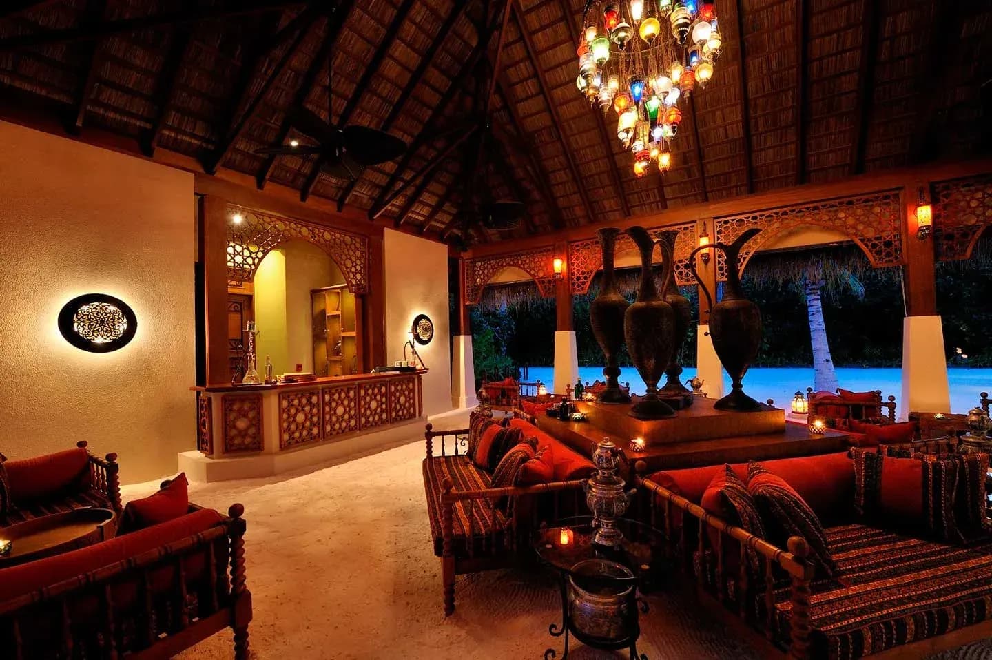 Ottoman Lounge Turkish cafe at Ayada Maldives