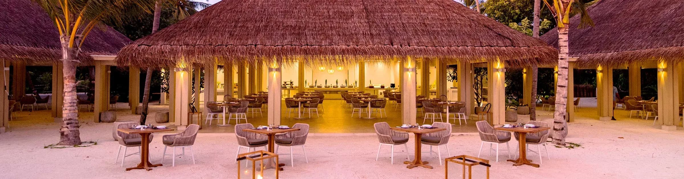 Taste international restaurant at Baglioni Resort Maldives