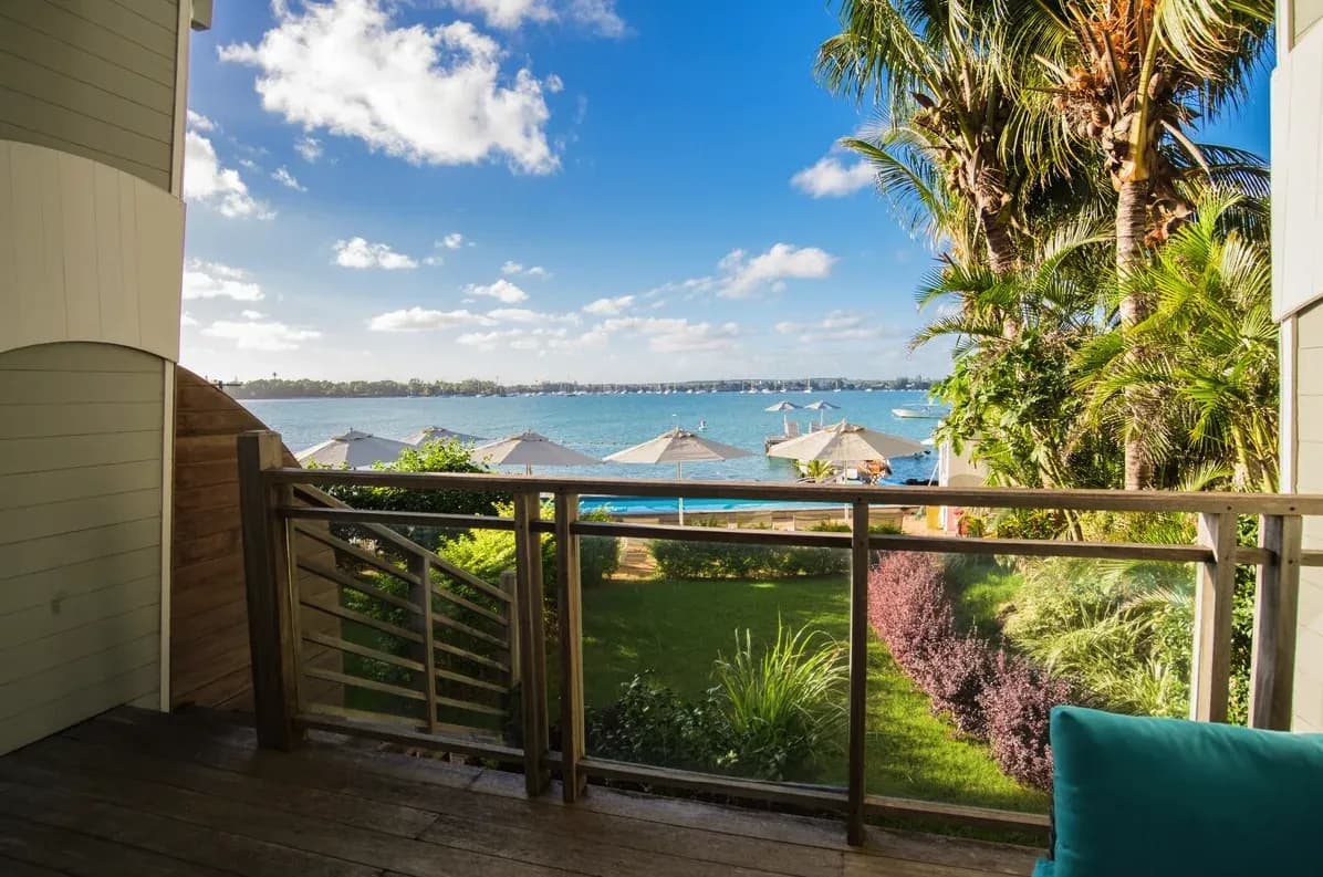 Suite Junior Front de Mer beachfront view at Baystone Boutique Hotel & Spa