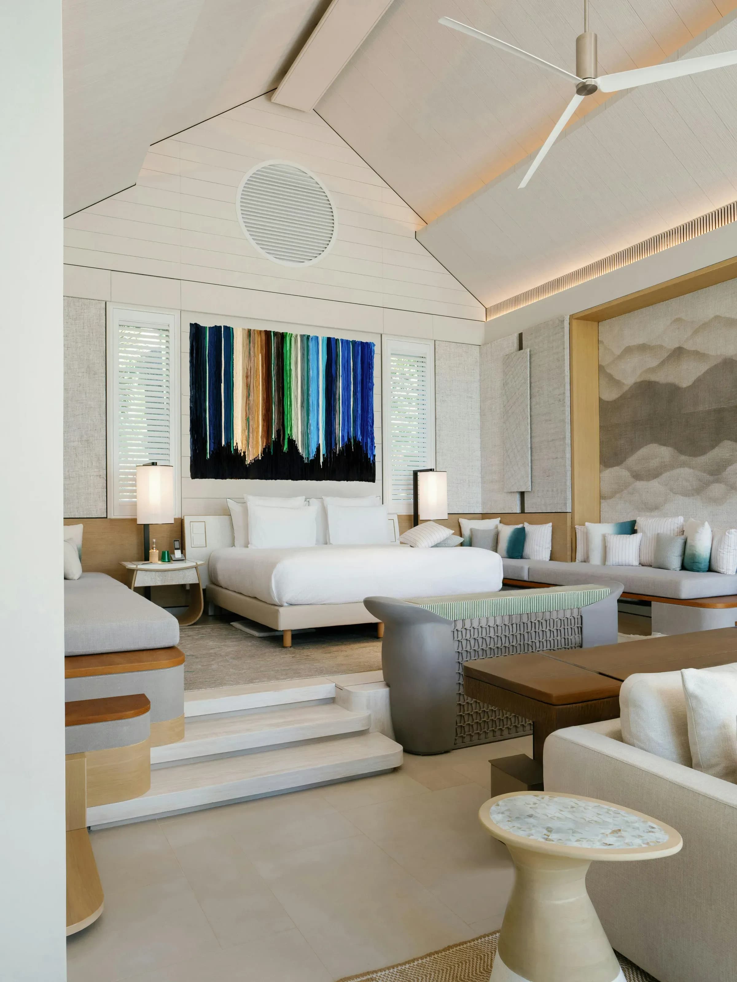 Beach Villa exterior and private pool at Cheval Blanc Seychelles