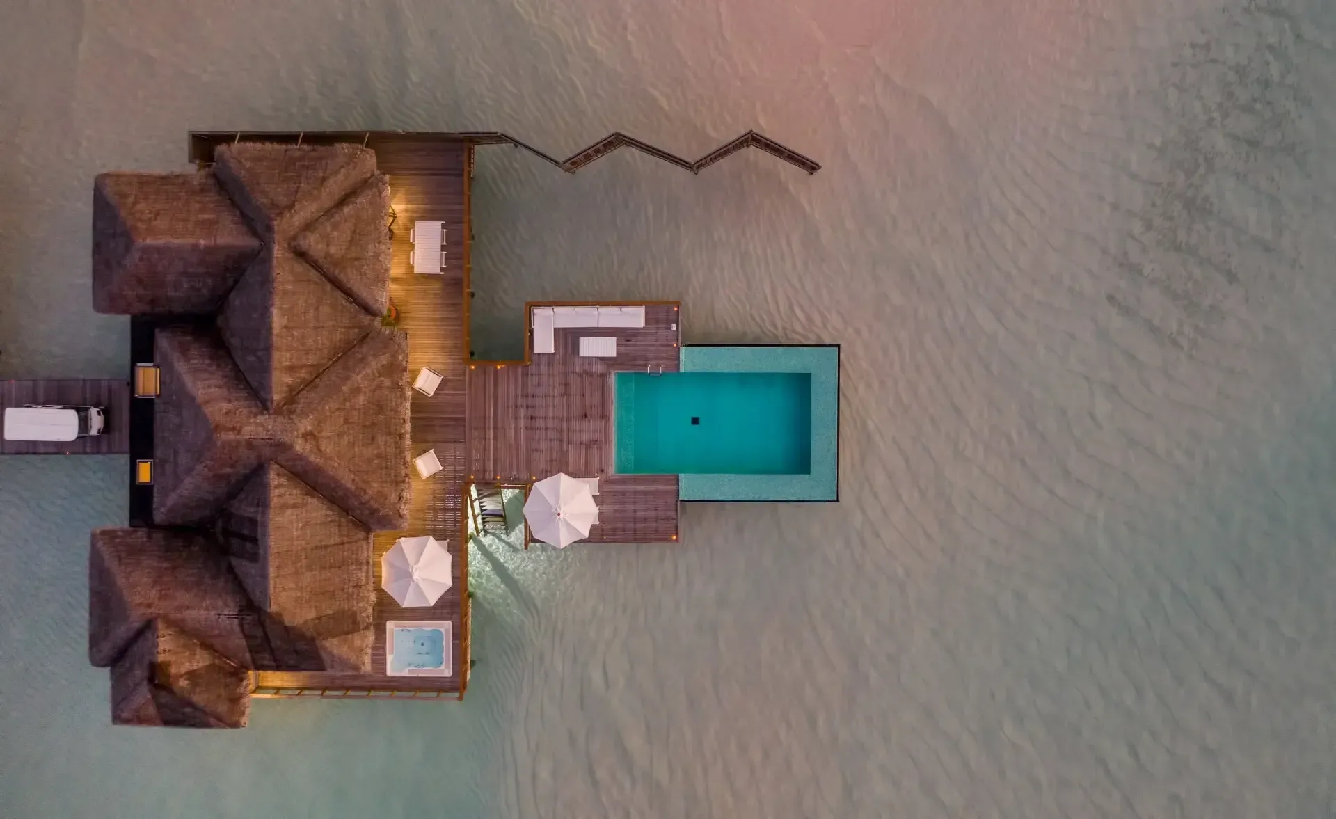 2-Bedroom Rangali Ocean Pavilion with Pool at Conrad Maldives Rangali Island