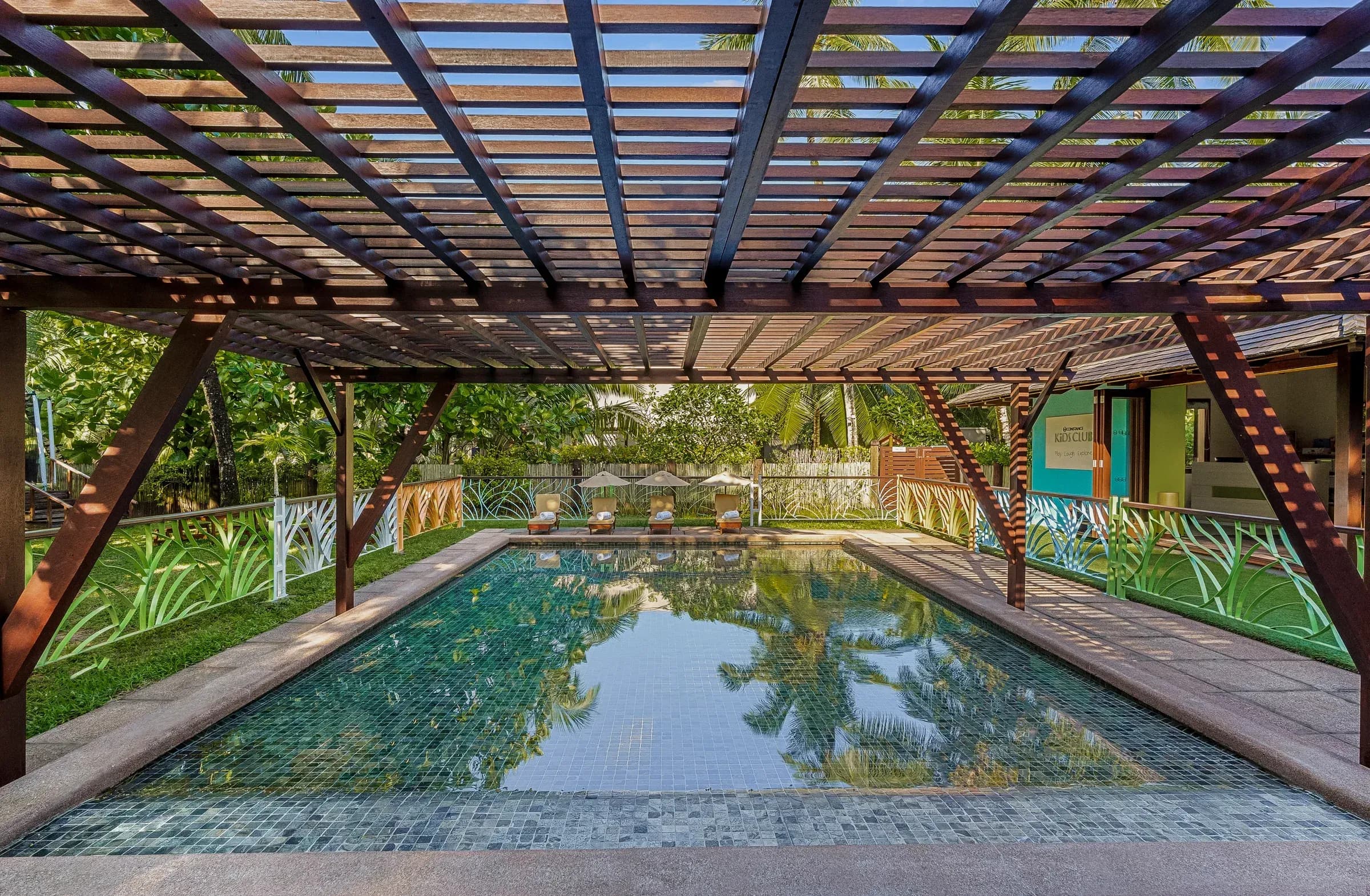 Coconut Tribe Kids Club activities at Constance Ephelia