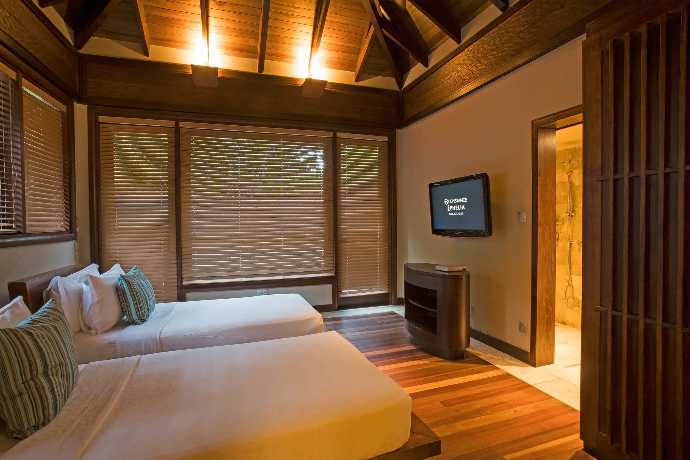 Two-Bedroom Family Villa interior at Constance Ephelia