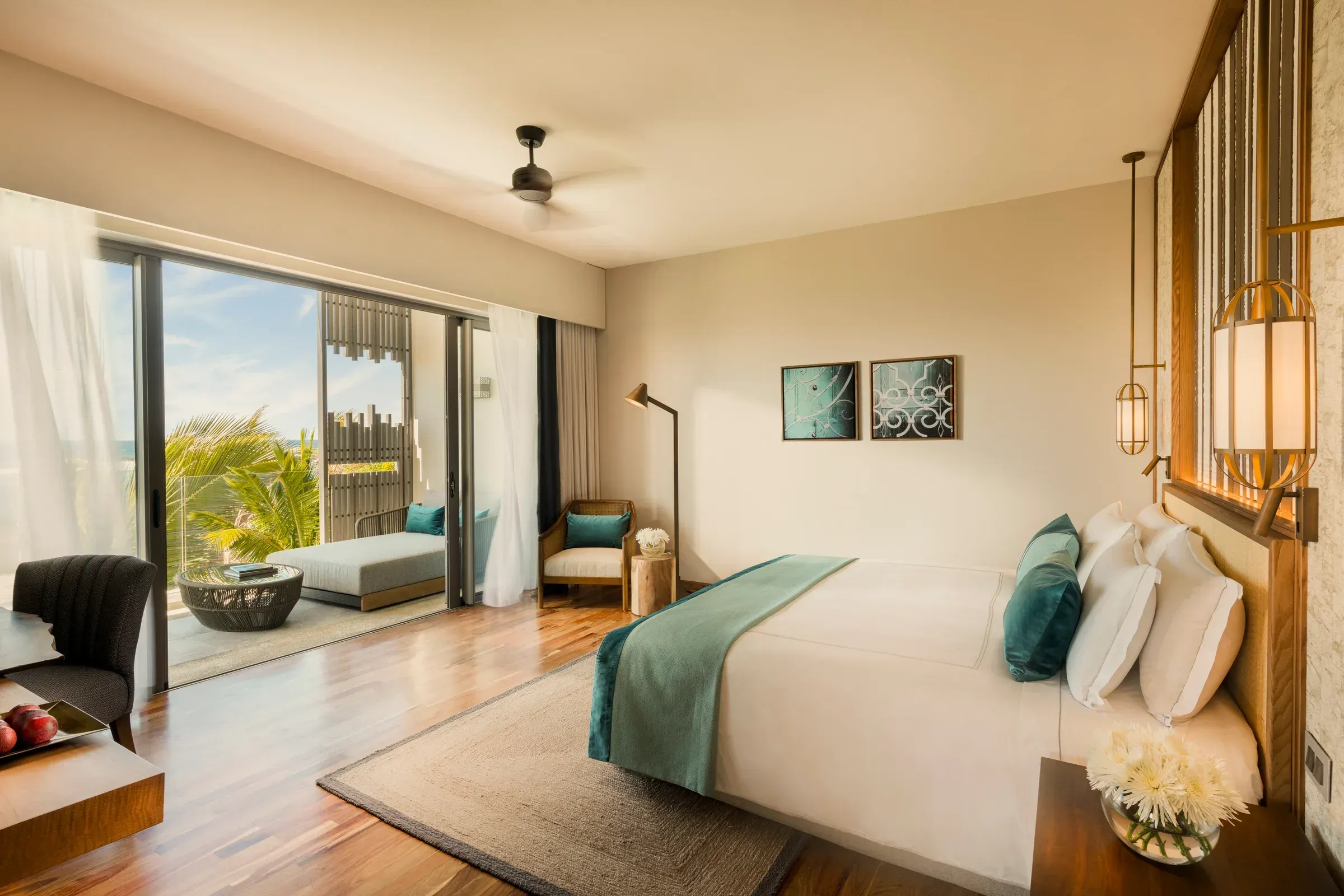 Senior Ocean Suite with private balcony over the ocean at Constance Le Chaland