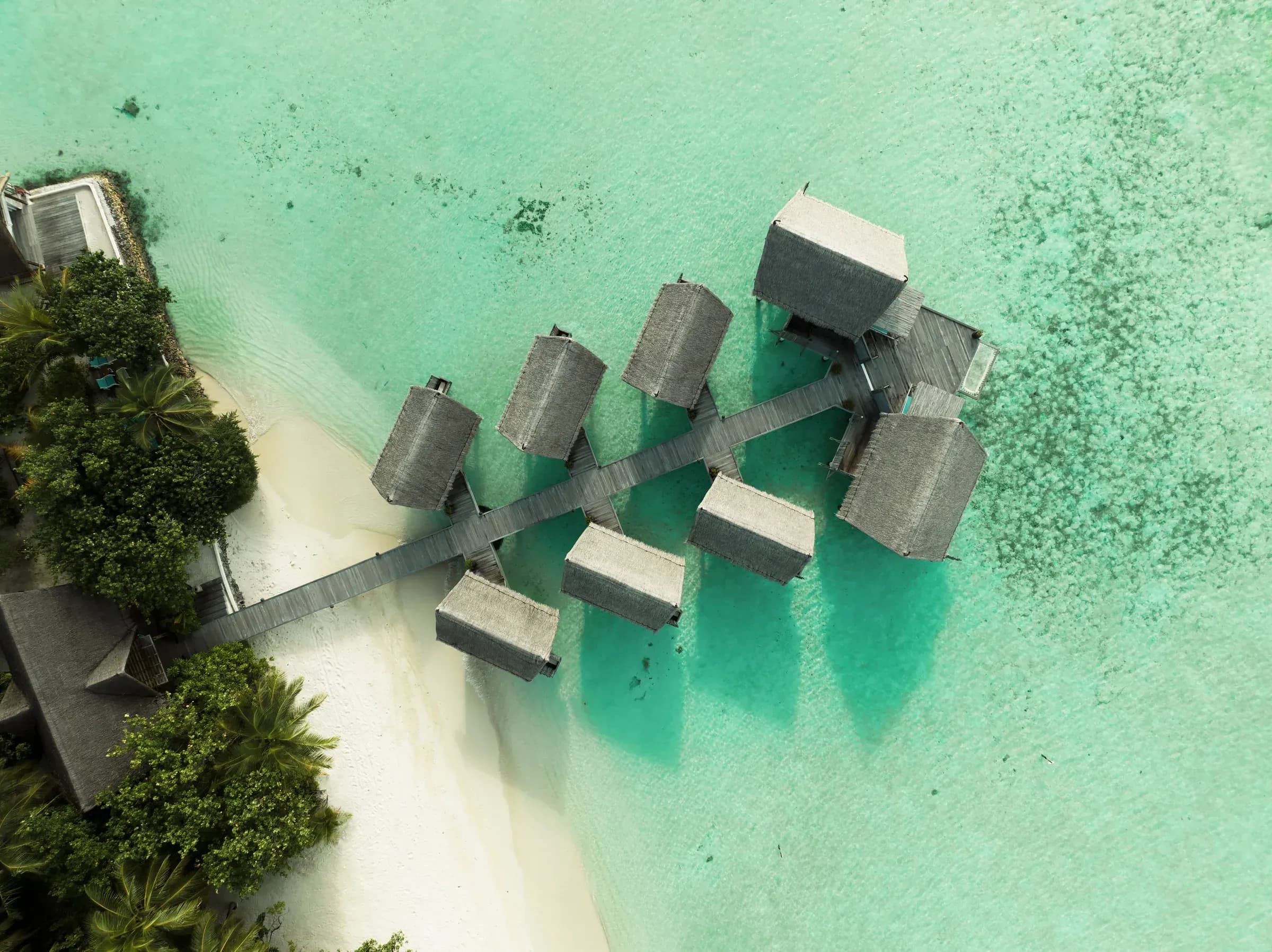 Constance Spa overwater jetty at Constance Moofushi