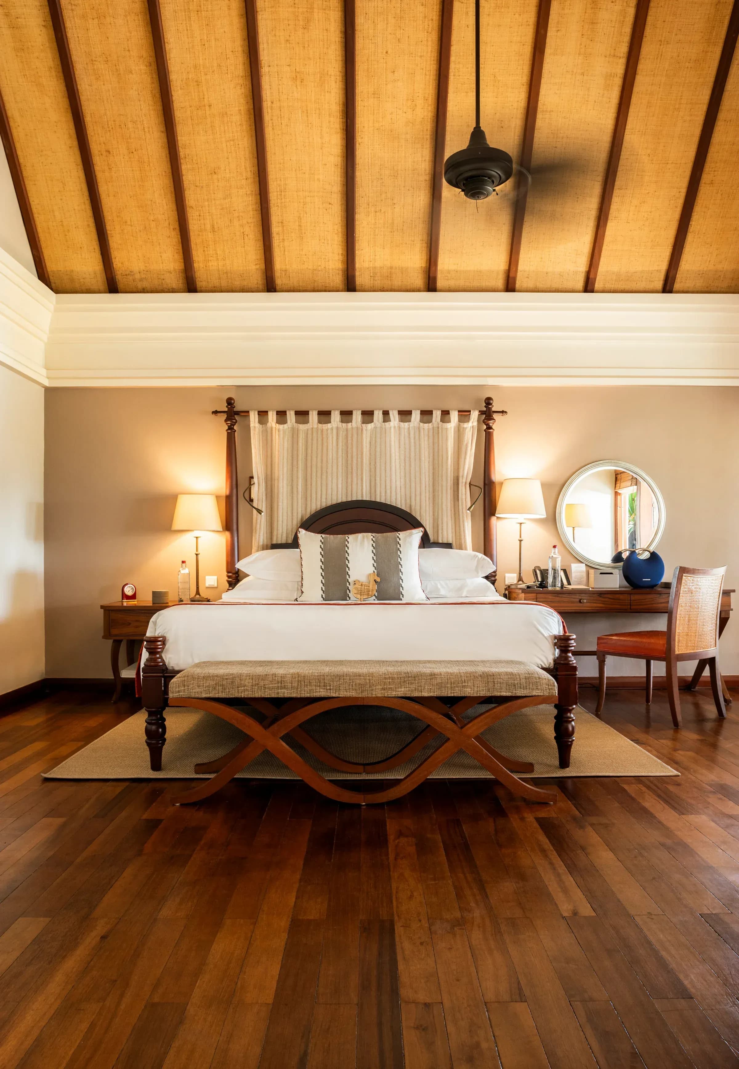Junior Suite Garden View interior at Constance Prince Maurice