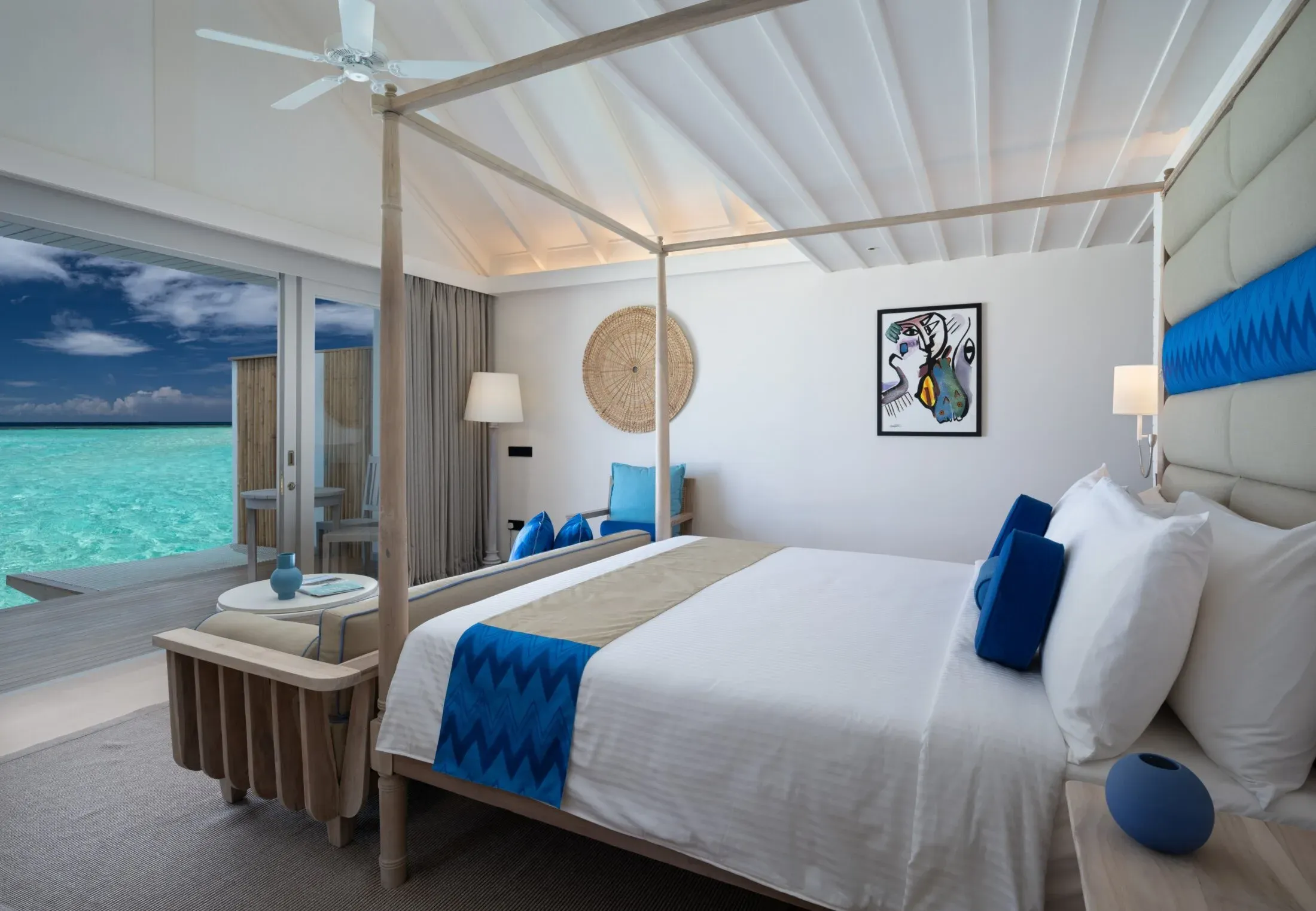 Lagoon Villa bedroom at Cora Cora Maldives
