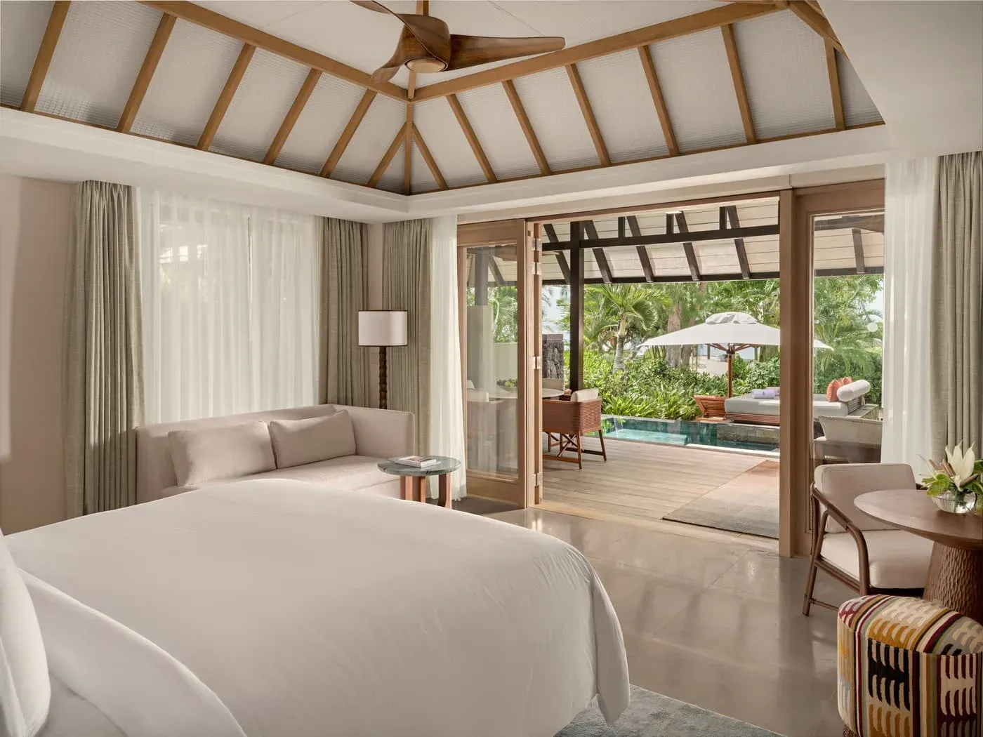 Beach-View Pool Villa at Four Seasons Resort Mauritius at Anahita