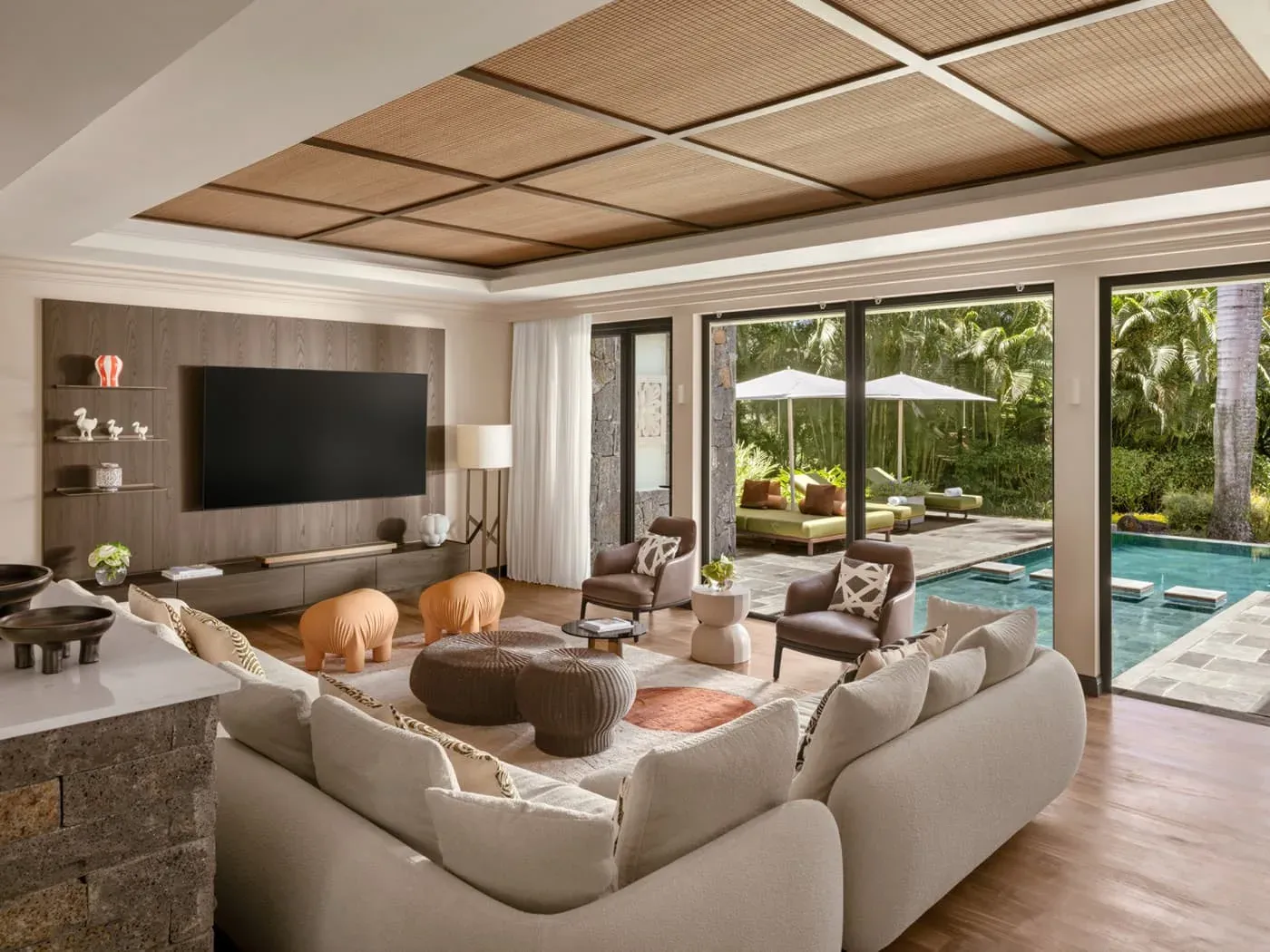 Four-Bedroom Garden Residence with Pool at Four Seasons Resort Mauritius at Anahita