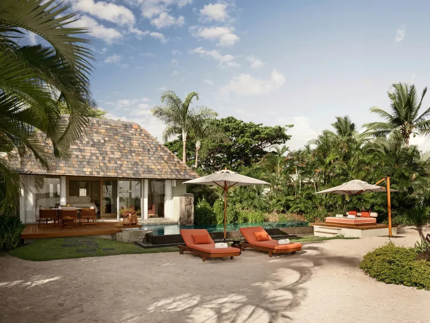 Premium Beach-View Pool Villa at Four Seasons Resort Mauritius at Anahita