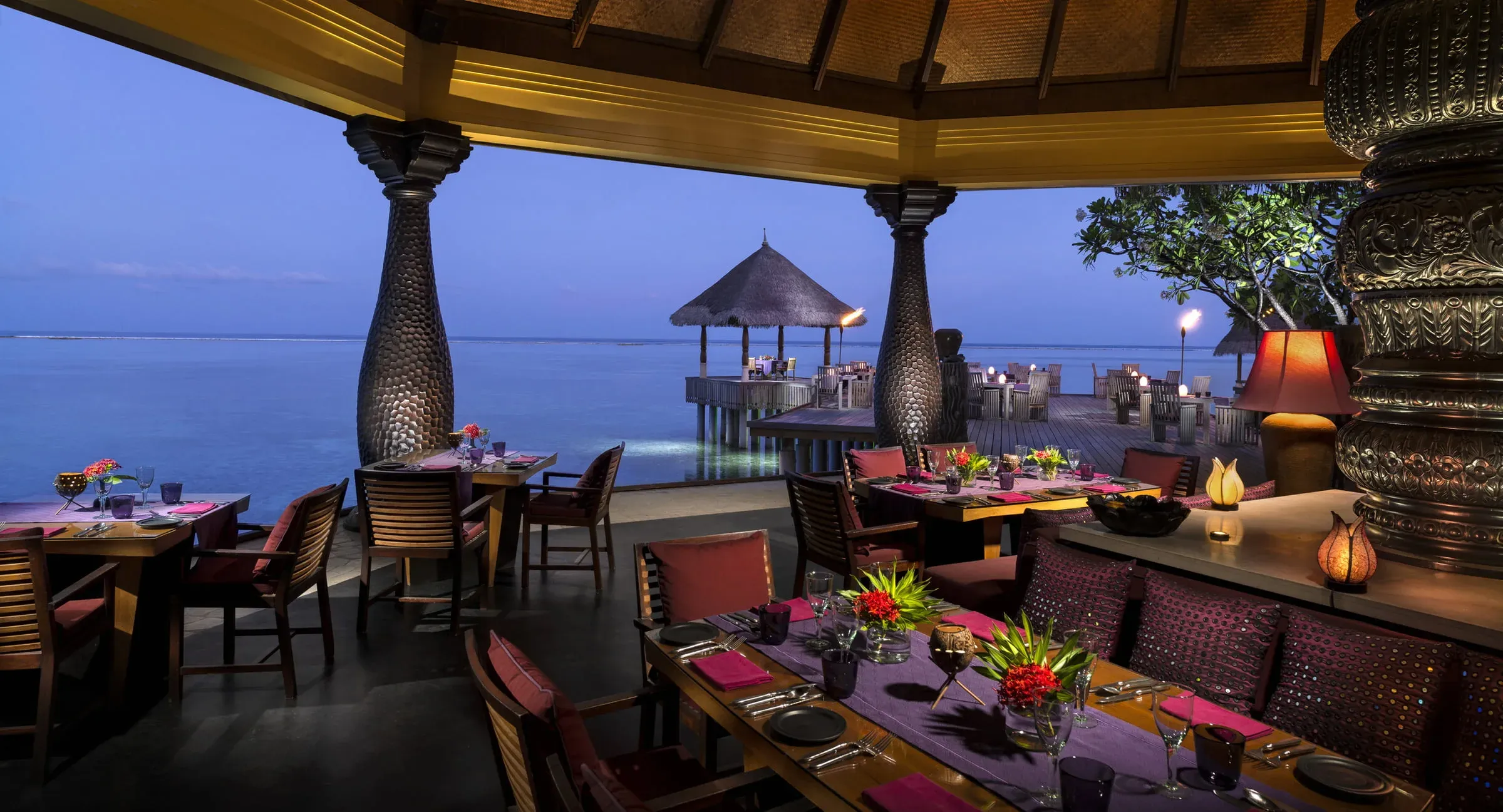 Baraabaru restaurant at Four Seasons Resort Maldives at Kuda Huraa