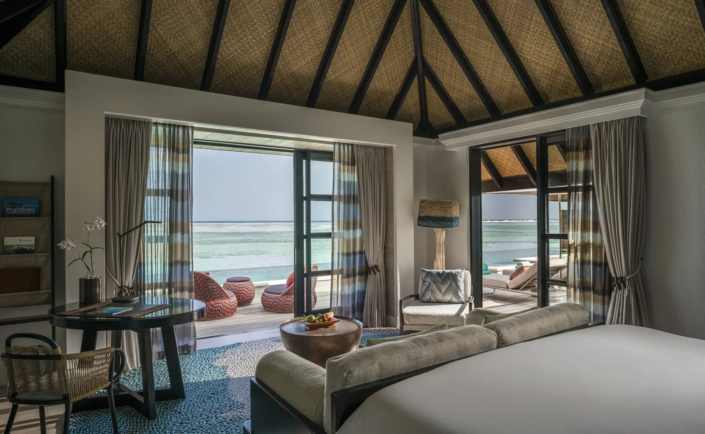 Sunrise Three-Bedroom Water Suite at Four Seasons Resort Maldives at Kuda Huraa