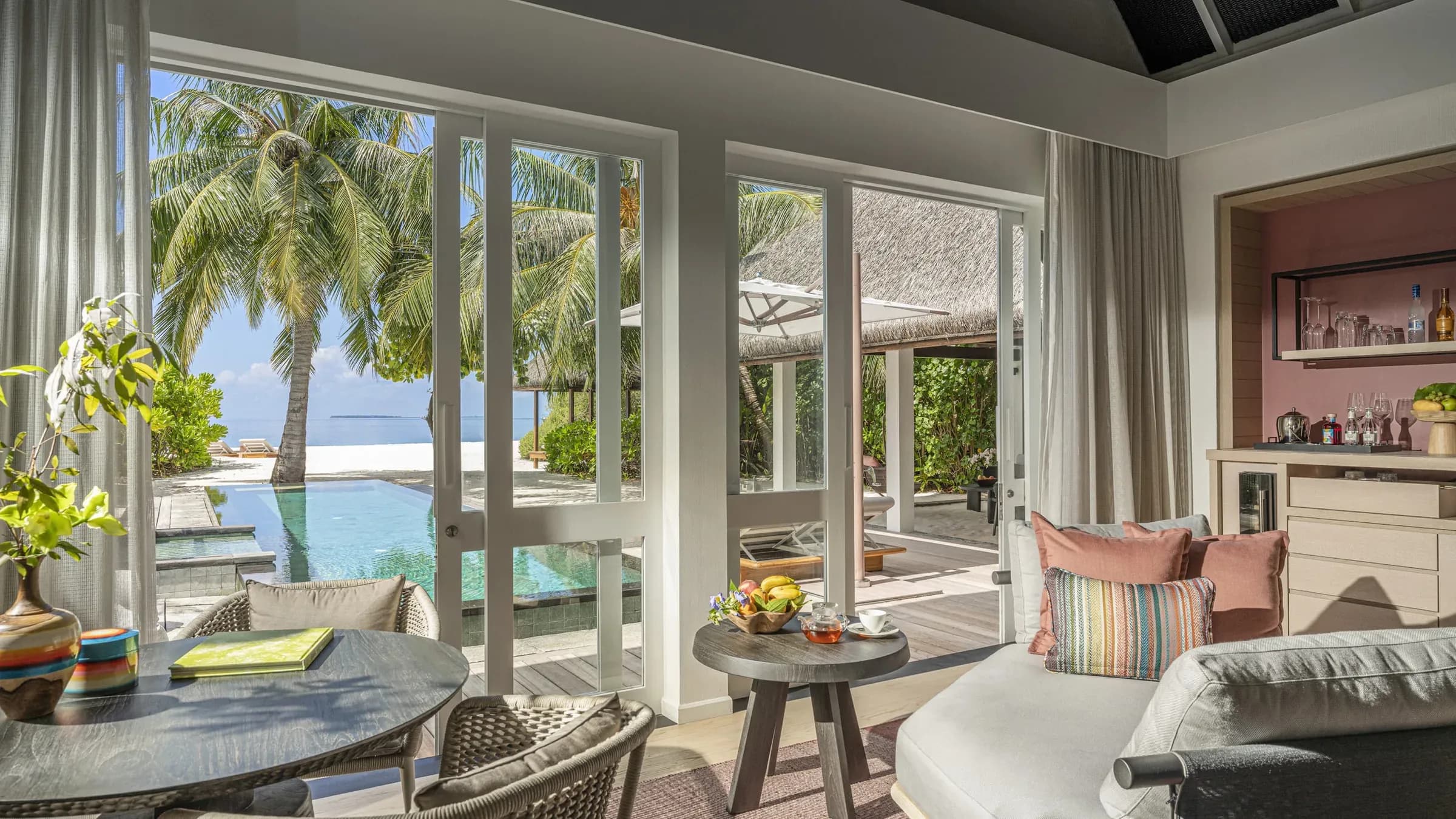 Beach Villa with Pool at Four Seasons Landaa Giraavaru
