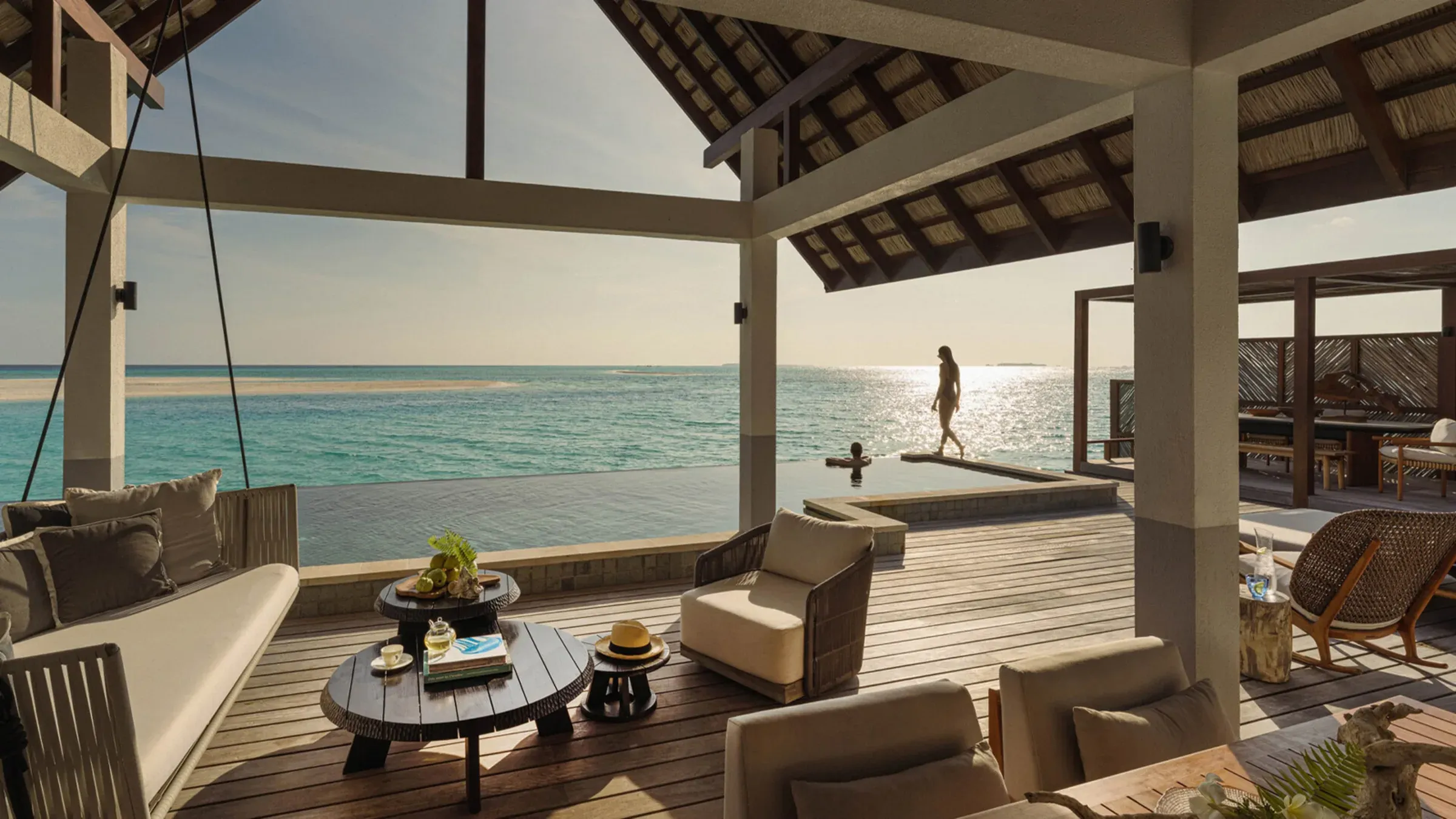 Sunset Two-Bedroom Water Suite at Four Seasons Landaa Giraavaru