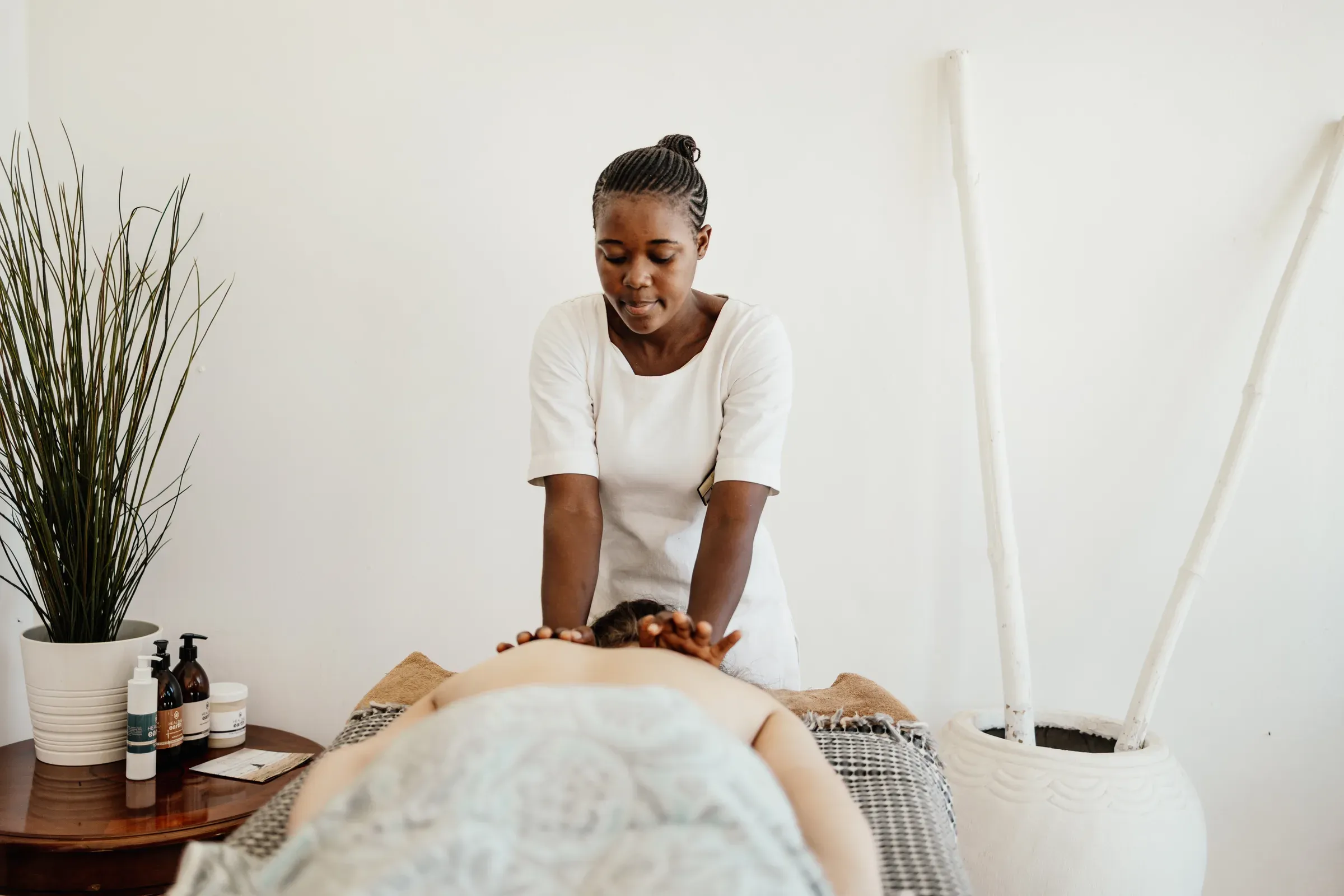 Massage treatment at the Healing Earth Spa, Gold Zanzibar Beach House & Spa