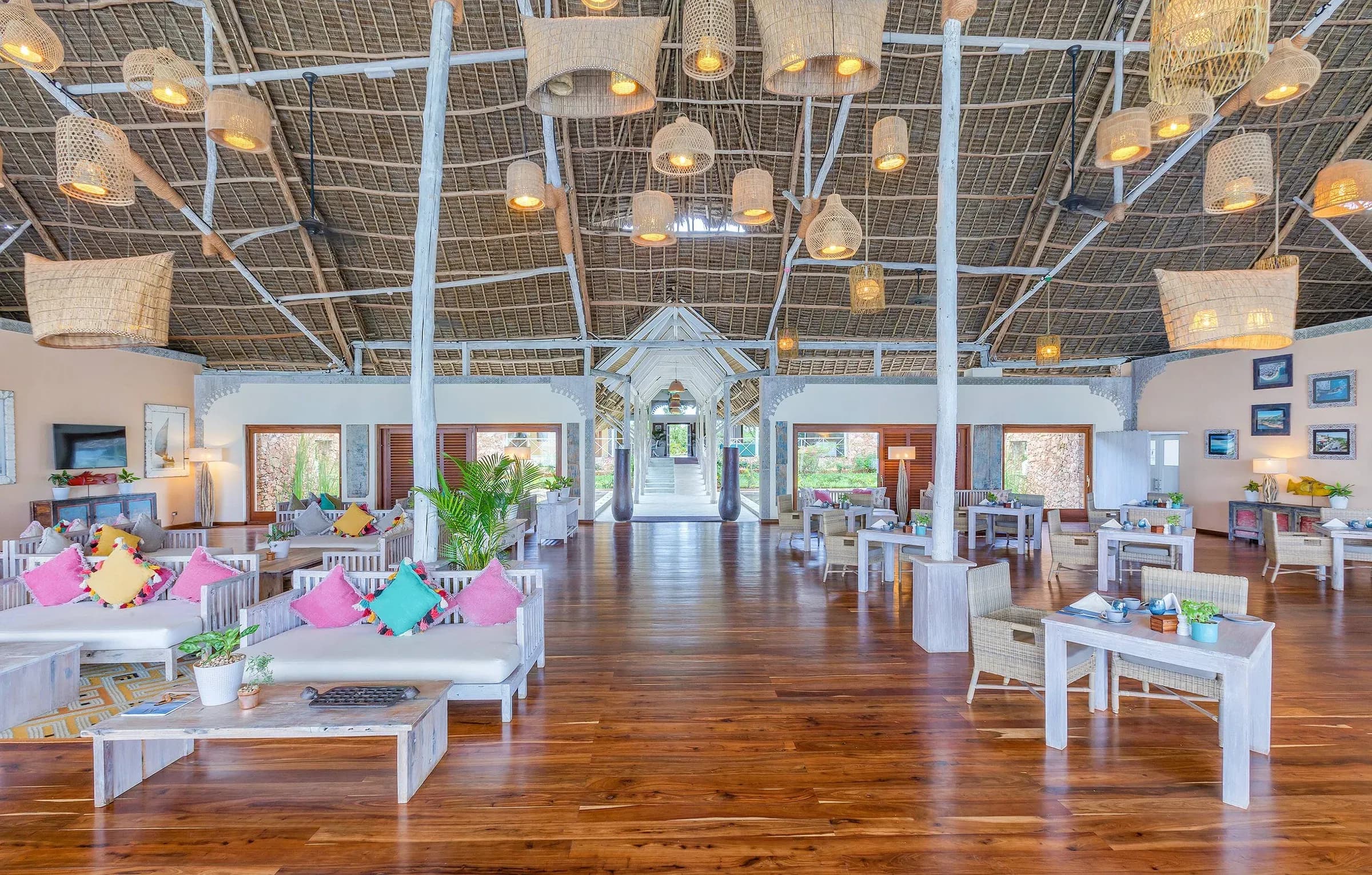 The Level restaurant, the exclusive dining space for The Level guests at Meliá Zanzibar
