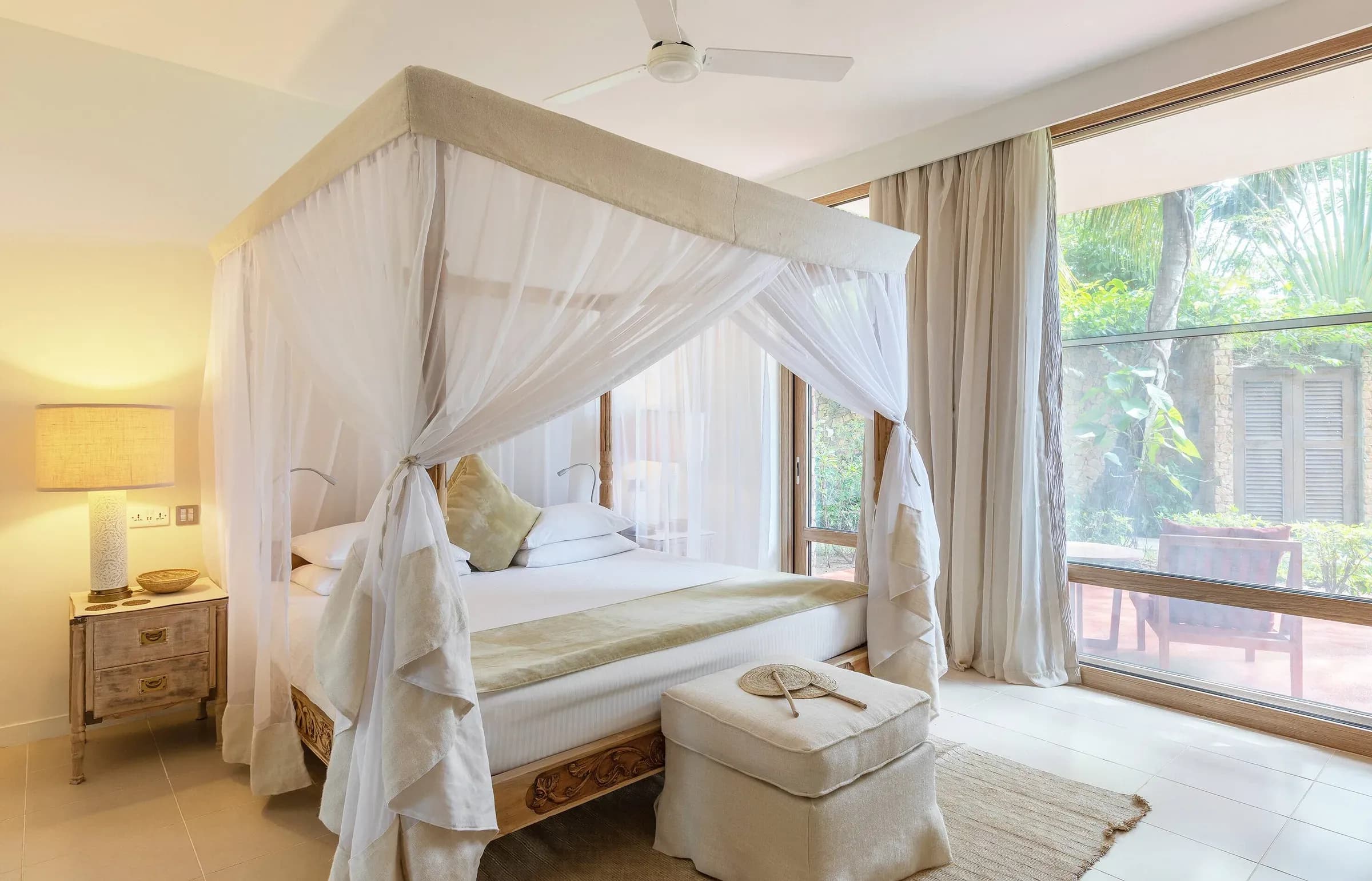 Meliá Garden Room with private terrace and garden access at Meliá Zanzibar