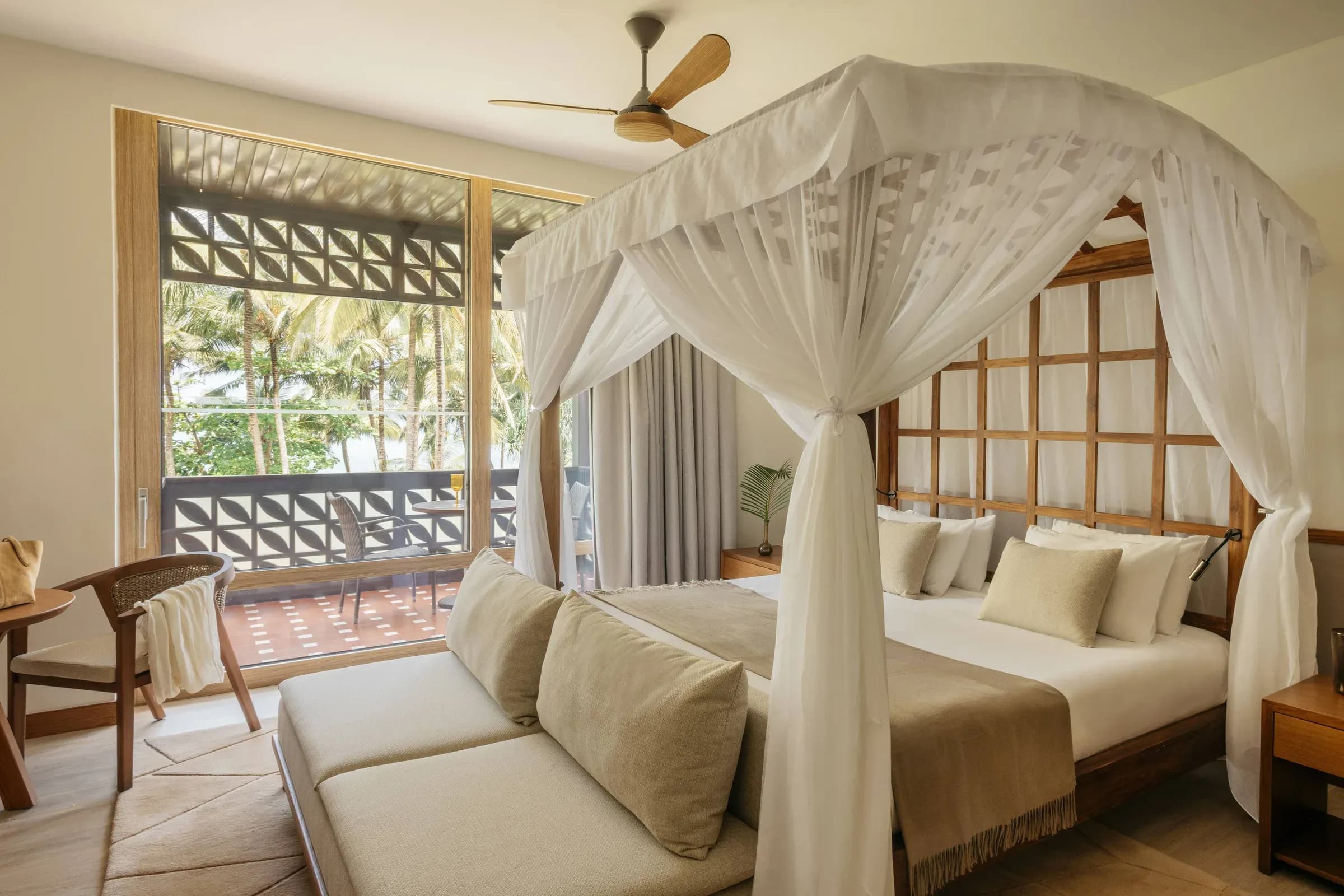 Premium Terrace Room with rainshower bathroom at Meliá Zanzibar