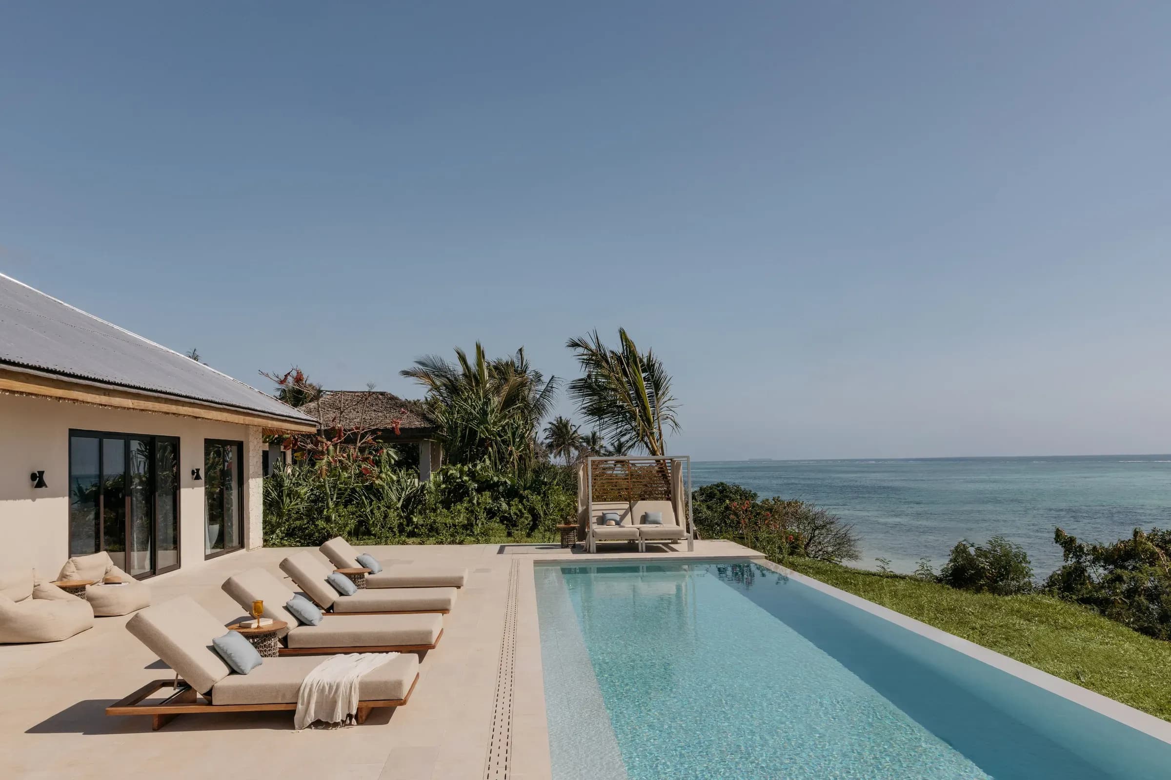 The Level Royal 3 Bedroom Ocean Villa with panoramic ocean views at Meliá Zanzibar