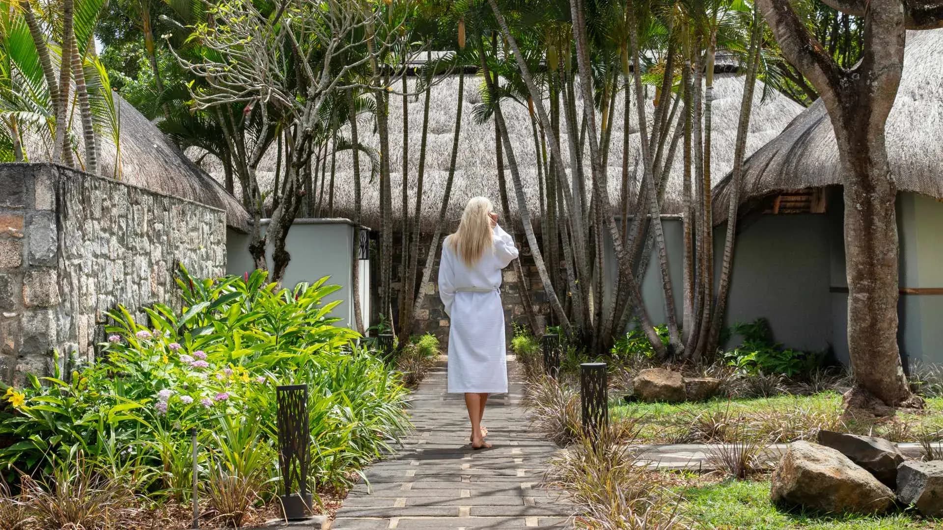 Heritage Wellness & Spa exterior at Heritage Awali