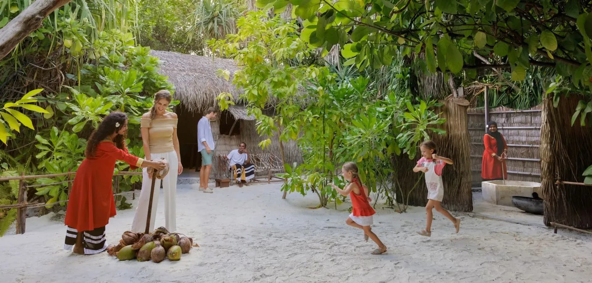The Living Maldivian Village experience at Heritance Aarah