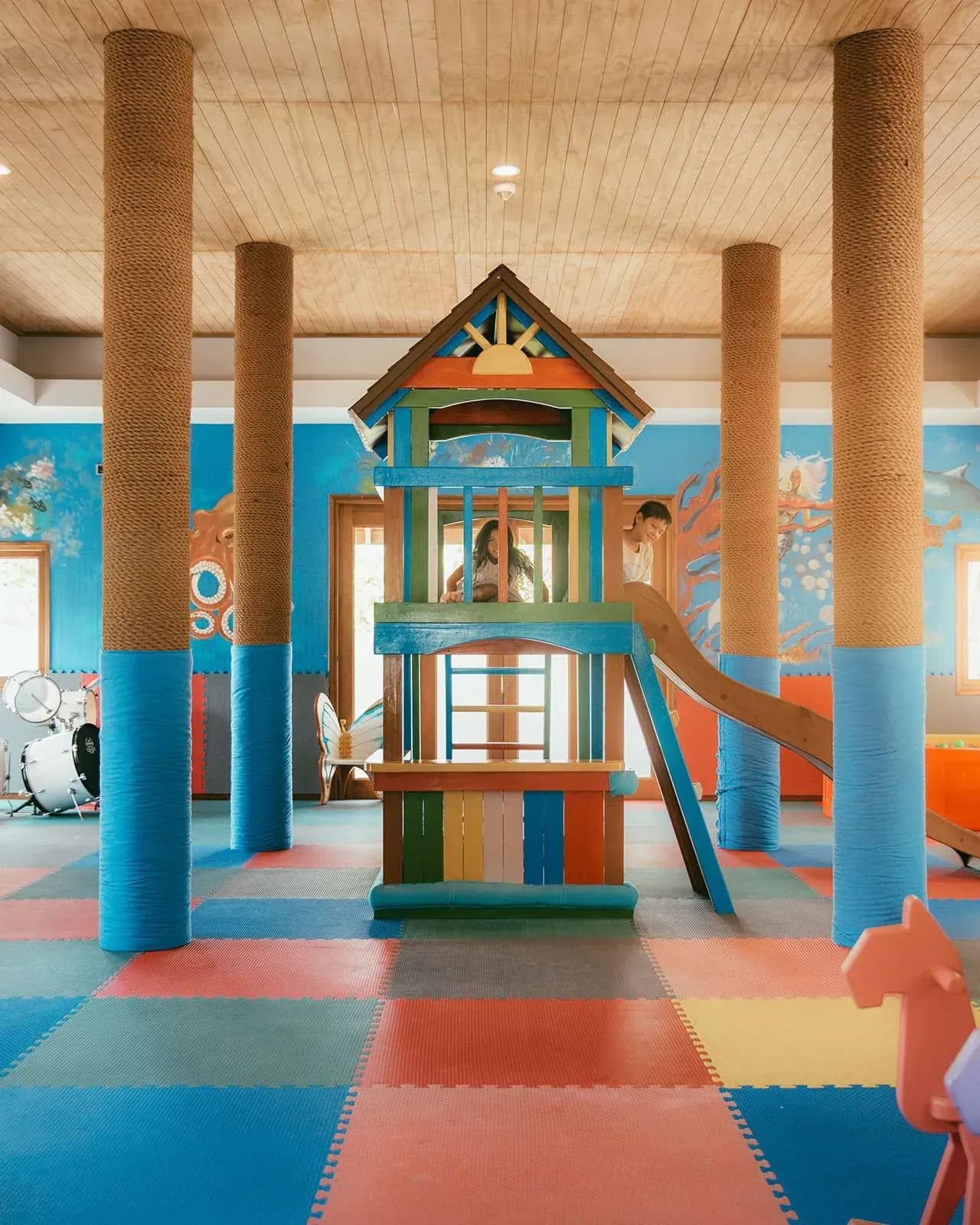 Tender Hearts Kids Club playroom at Hideaway Beach Resort & Spa