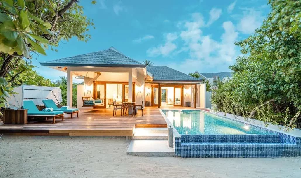 Signature Beach Residence with Pool at Hideaway Beach Resort & Spa