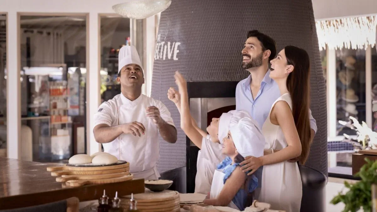 The Collective pizzeria and lounge experience at InterContinental Maldives Maamunagau Resort