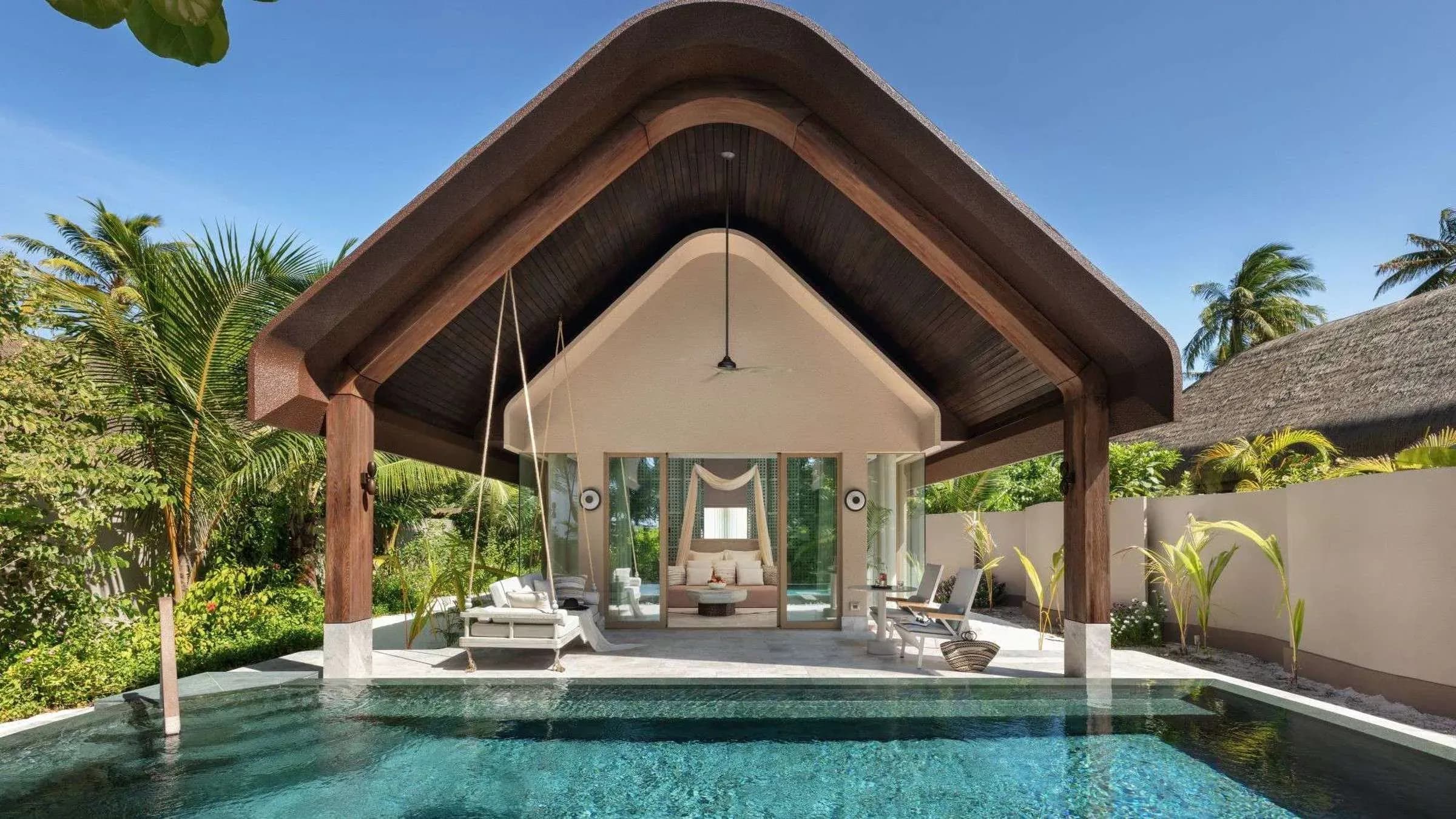 Beach Pool Villa exterior with private pool, JOALI BEING