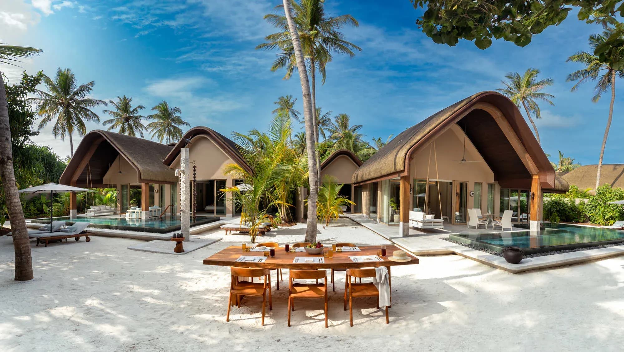 Four Bedroom Beach Residence with Two Pools, exterior view, JOALI BEING