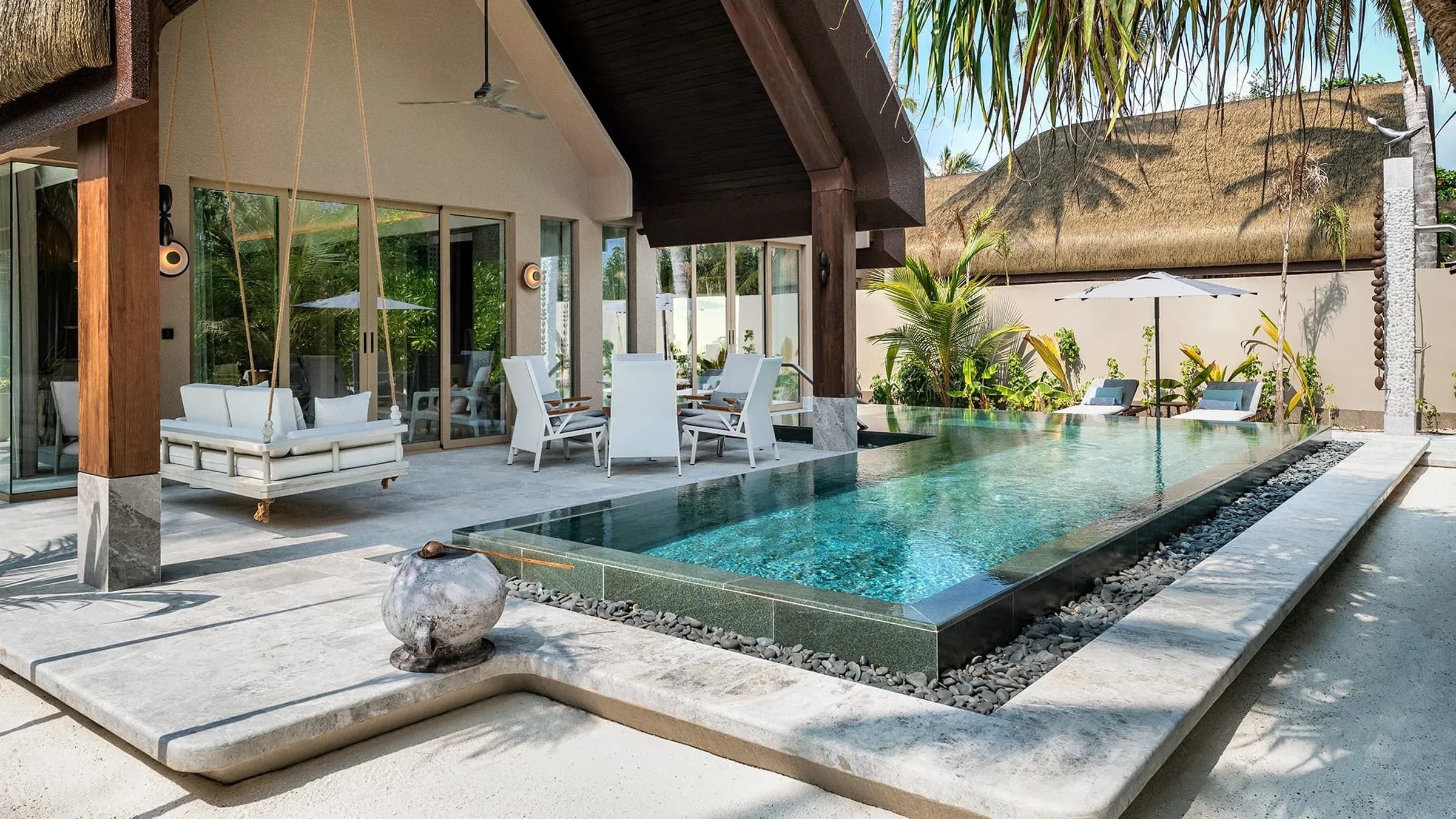 Two Bedroom Beach Pool Villa exterior and pool, JOALI BEING