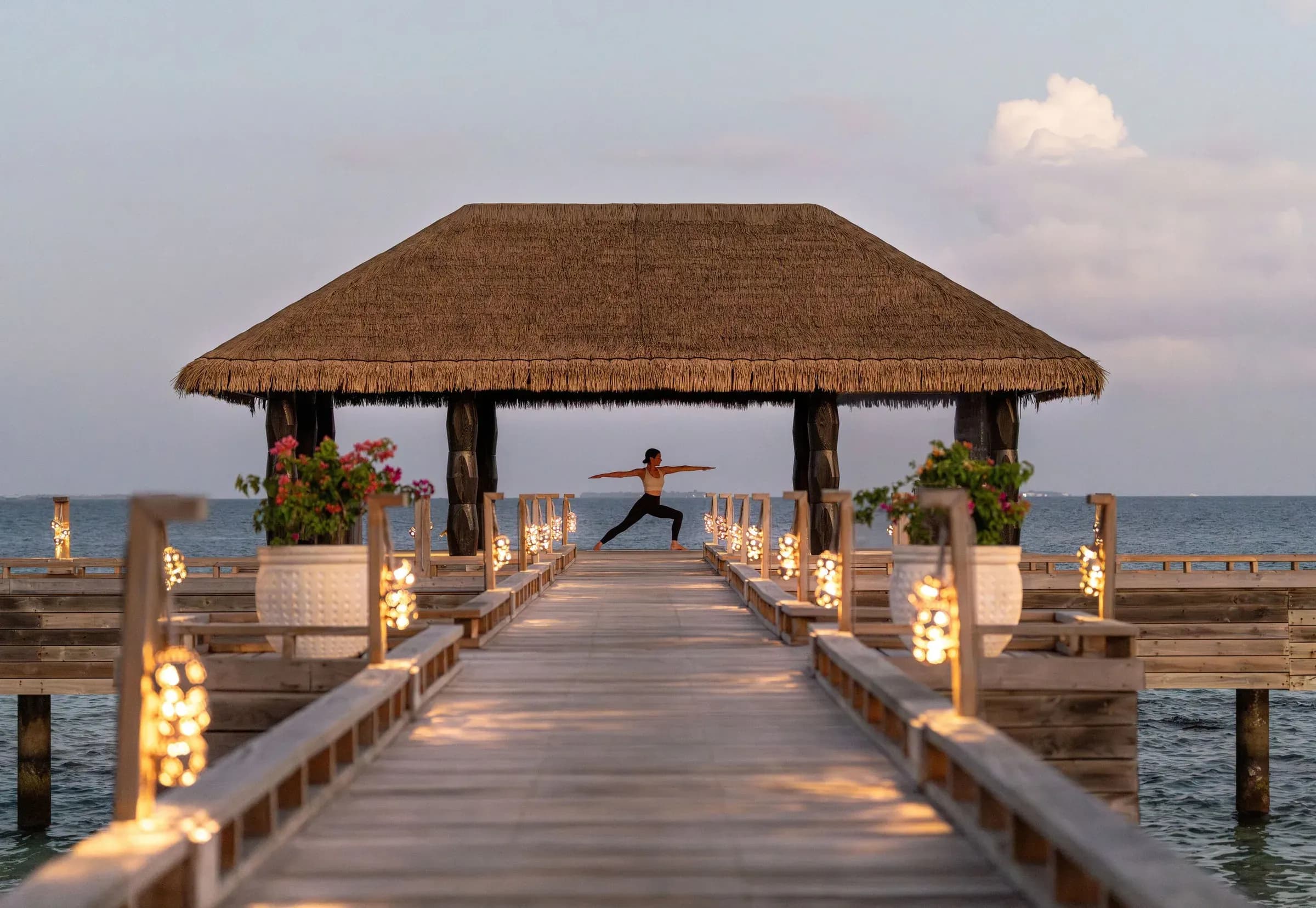 JOALI BEING Cure wellness centre yoga pavilion at JOALI Maldives