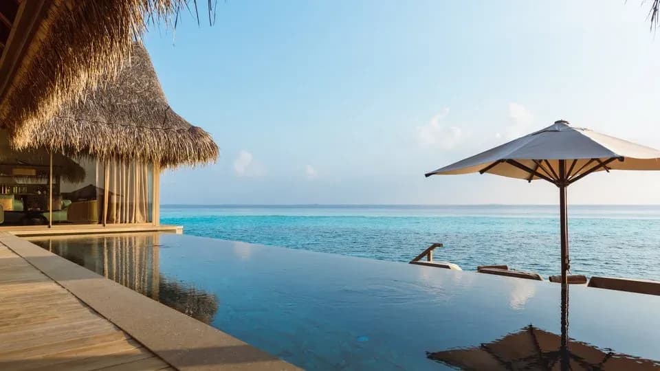 Two Bedroom Water Villa with Pool at JOALI Maldives