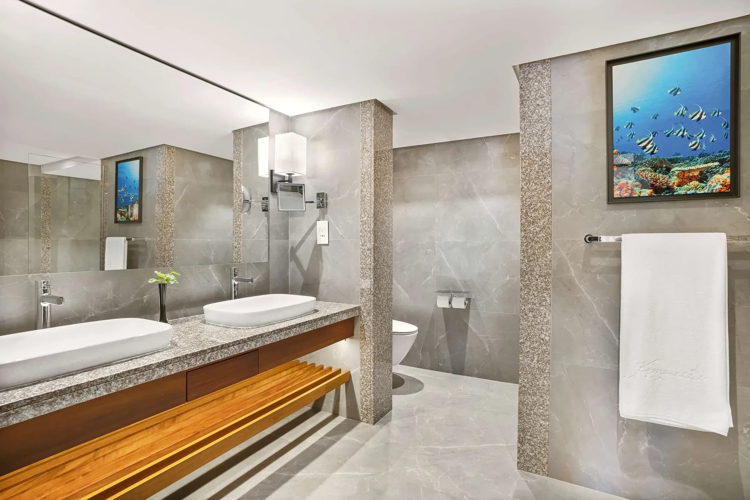 Family Room interior at Kempinski Seychelles Resort