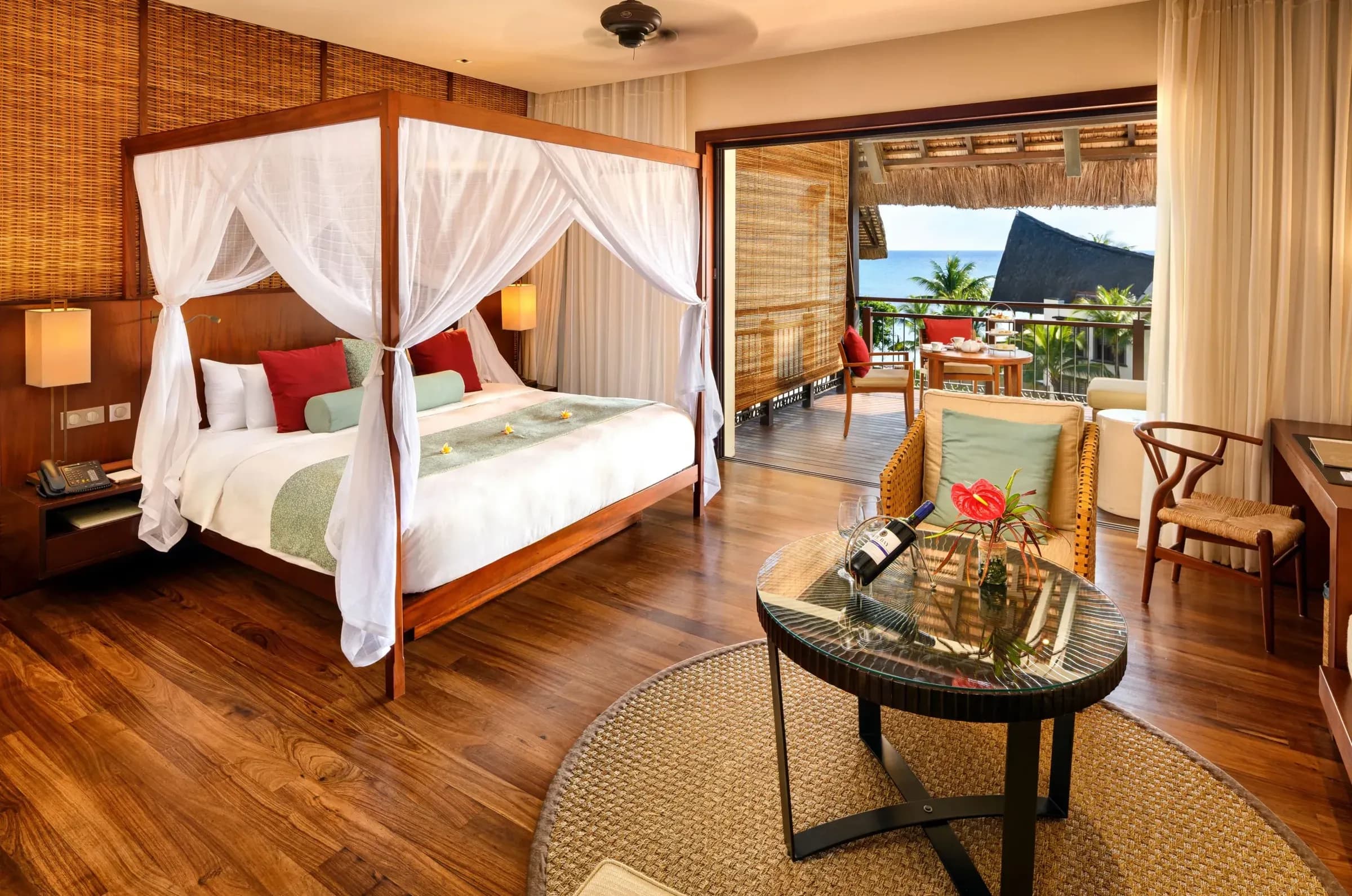 Luxury Lagoona Suite with Partial Seaview terrace at Le Jadis Beach Resort & Wellness