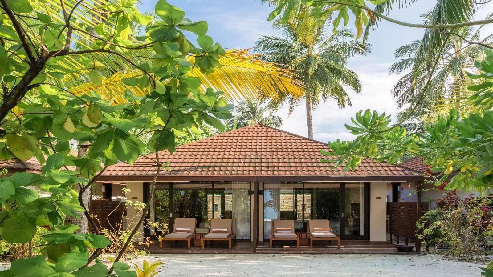 Family Beach Villa interconnecting interior at Lily Beach Resort & Spa