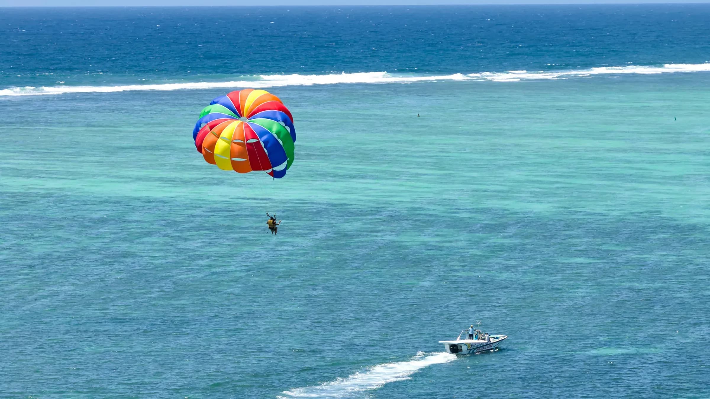 Water sports and beach activities at LUX* Belle Mare