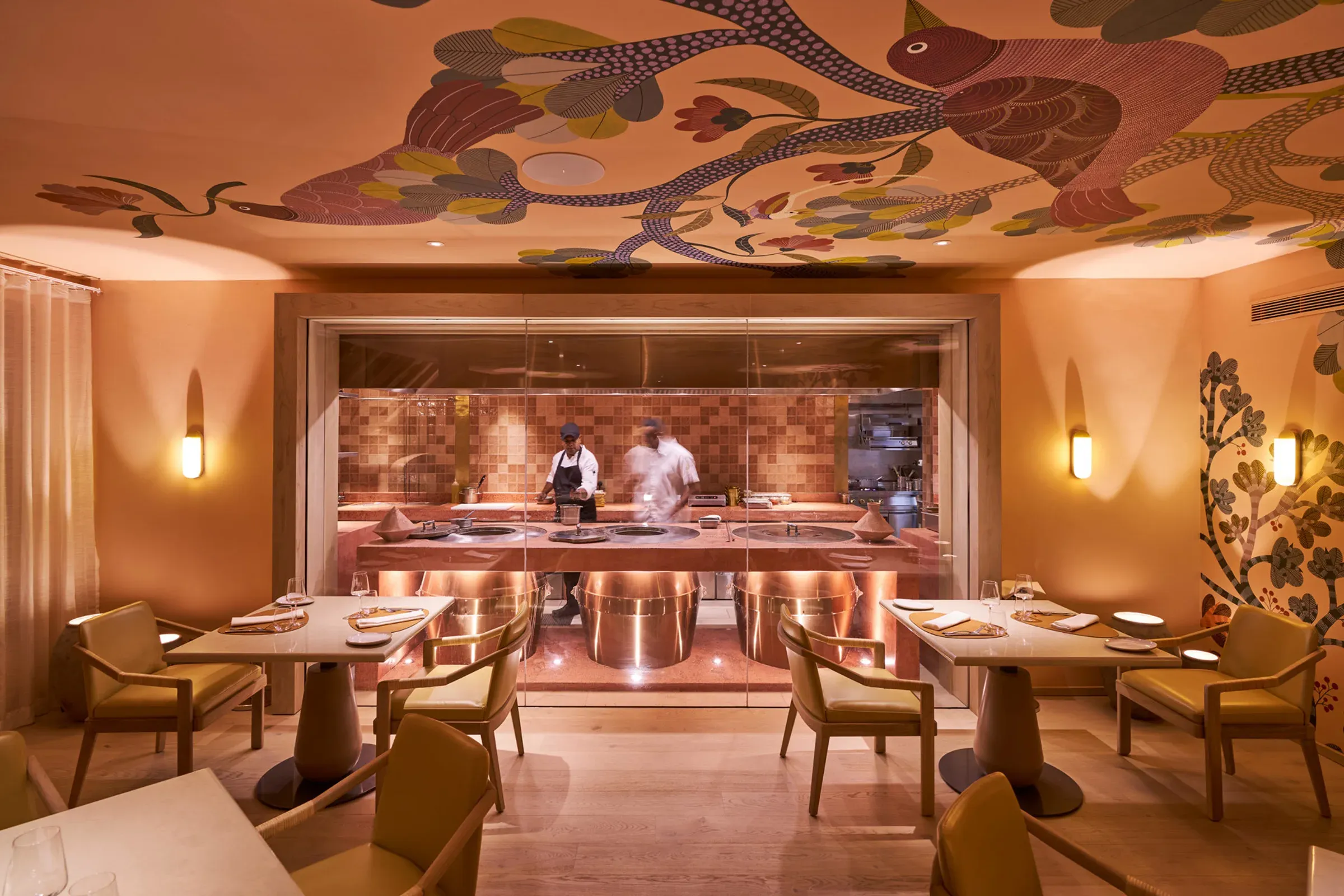 Amari by Vineet contemporary Indian restaurant at LUX* Belle Mare