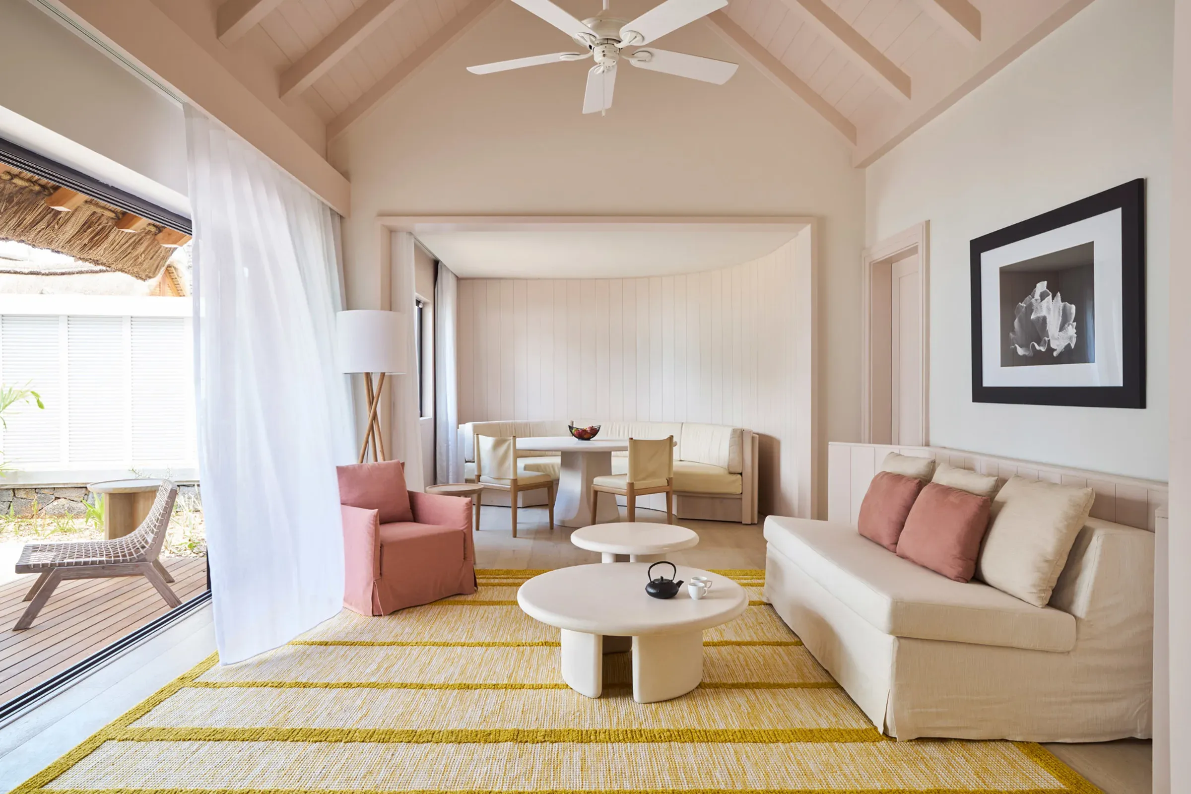 Beach Front Villa with private pool at LUX* Belle Mare
