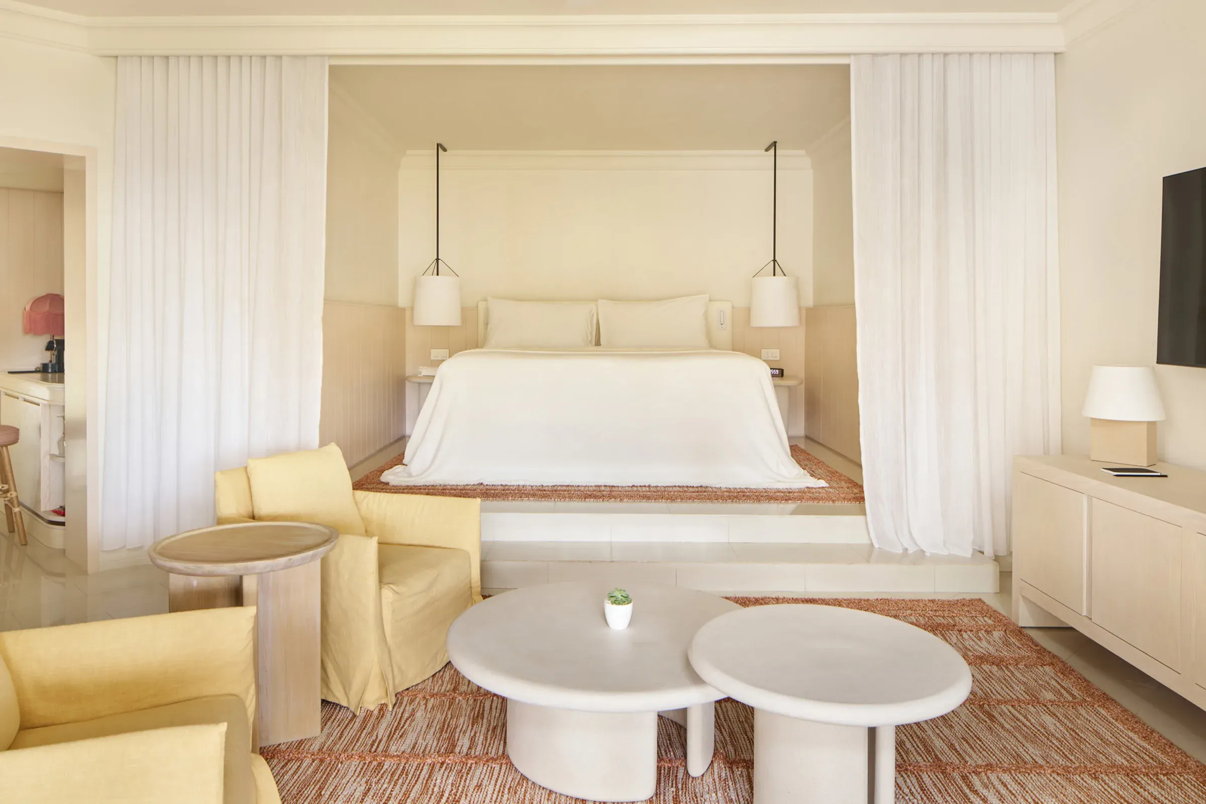 LUX* Suite interior at LUX* Belle Mare