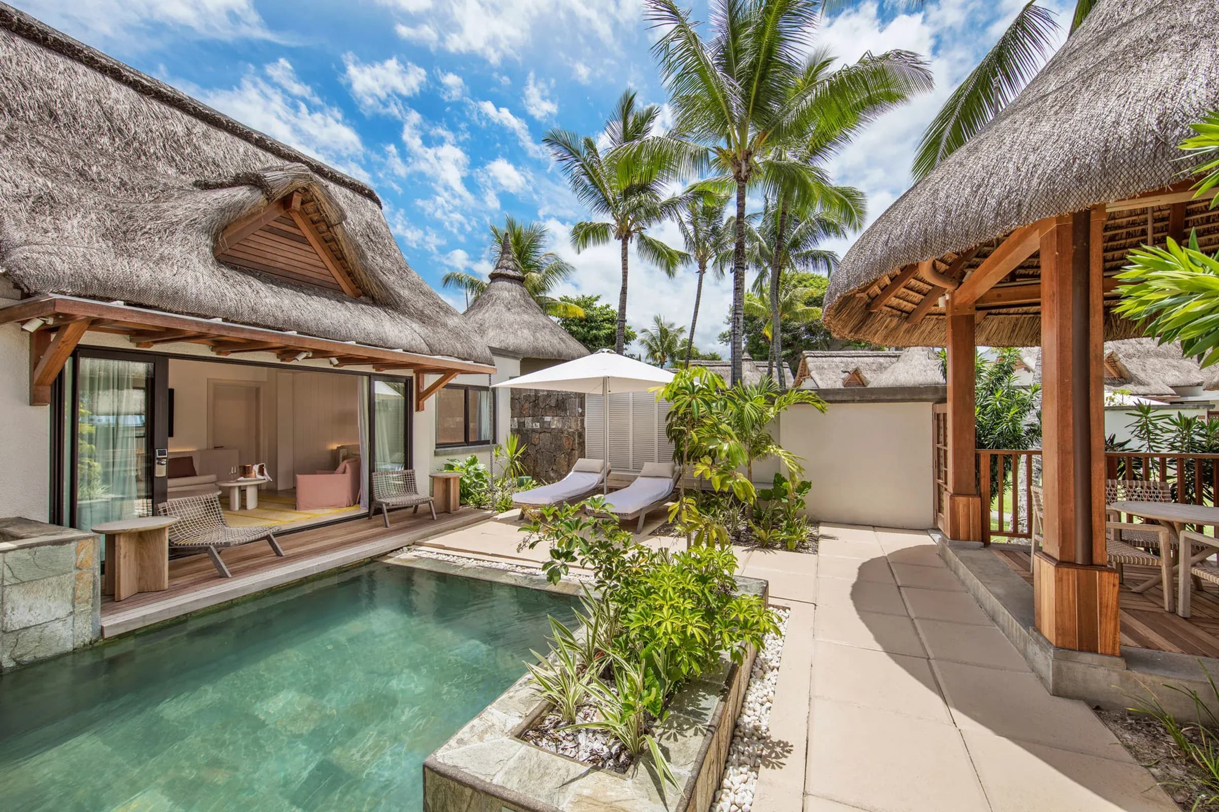 Ocean View Villa with private pool at LUX* Belle Mare