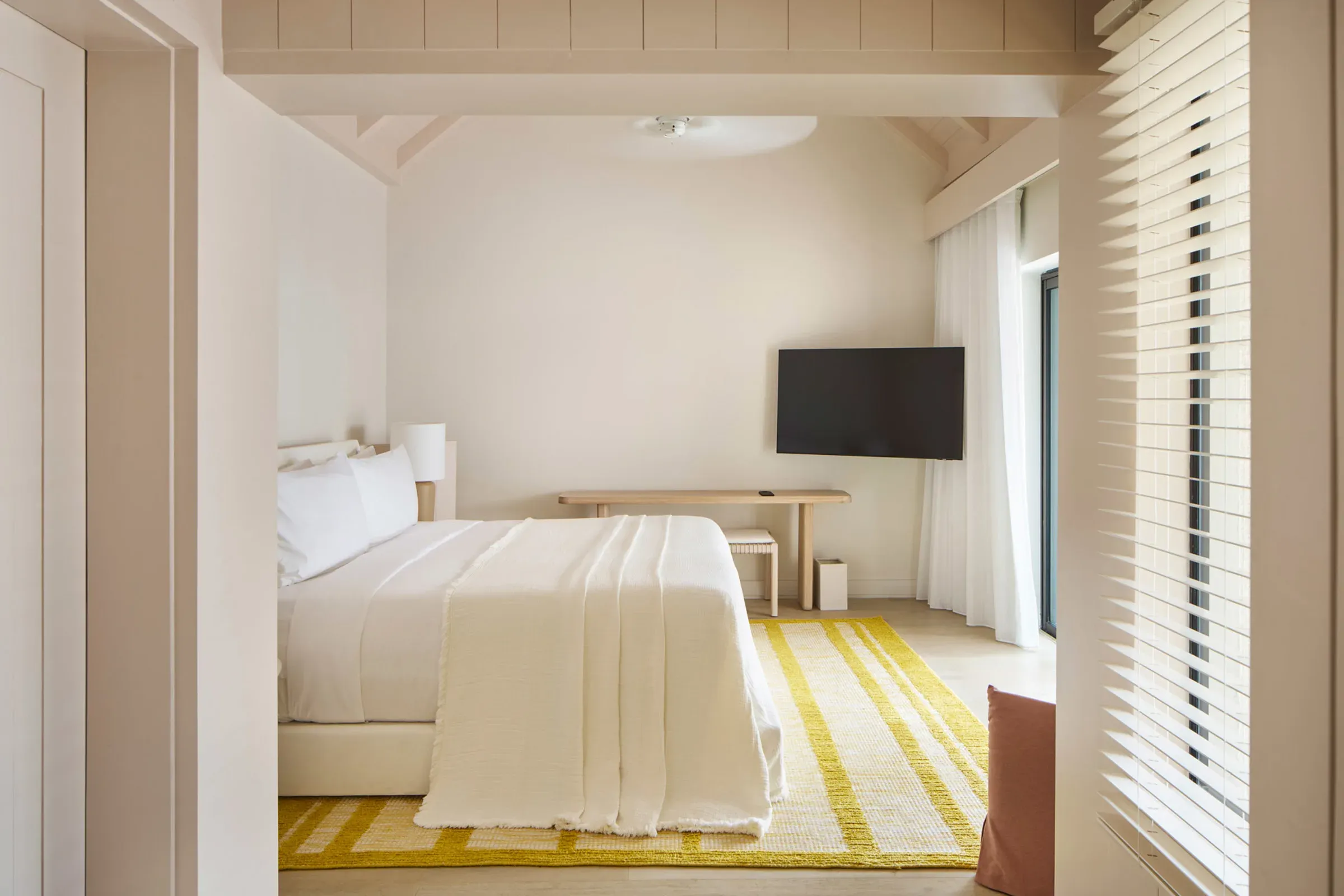 Prestige Villa bedroom at LUX* Belle Mare