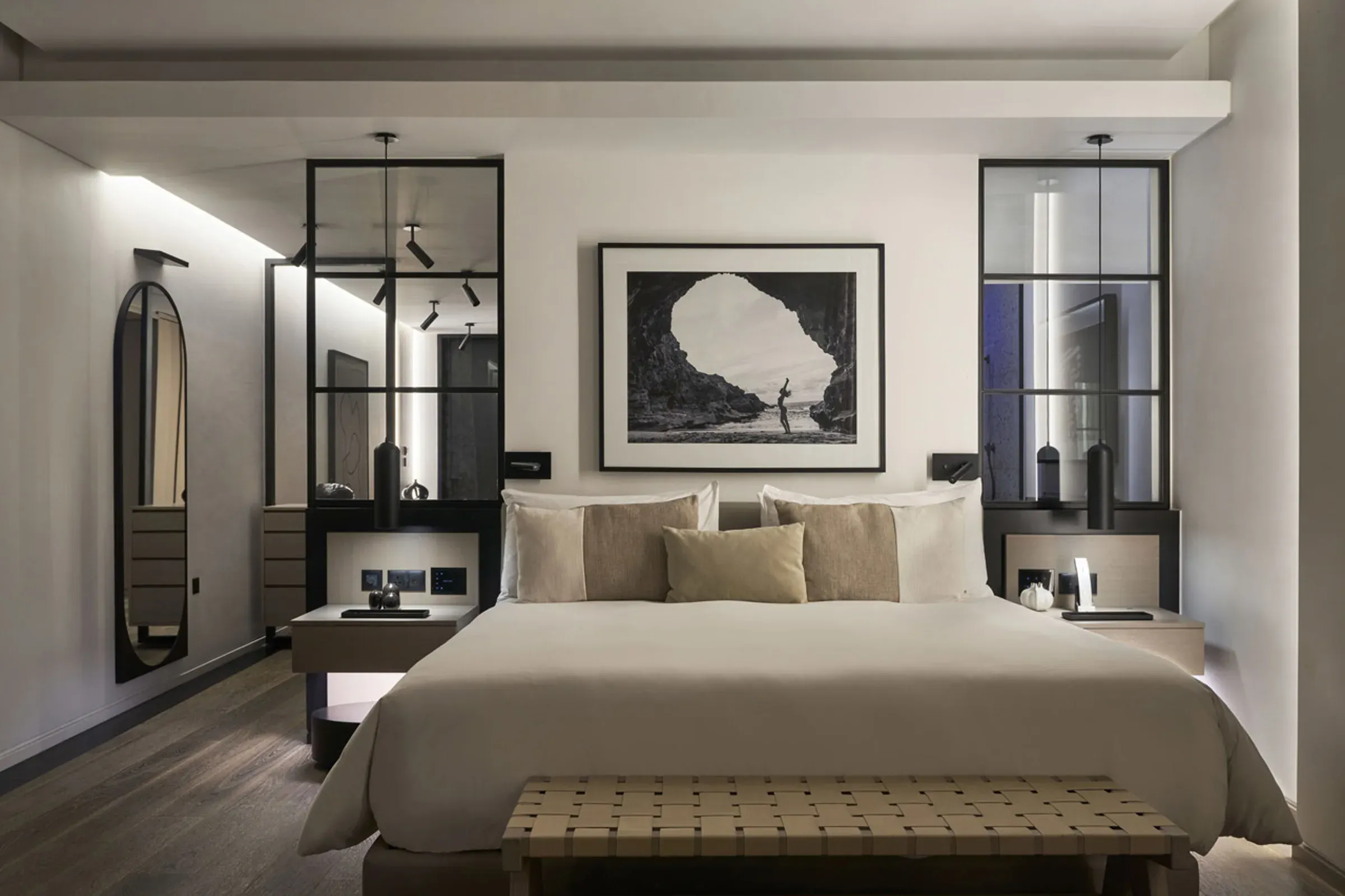LUX* Family Suite living area at LUX* Grand Baie