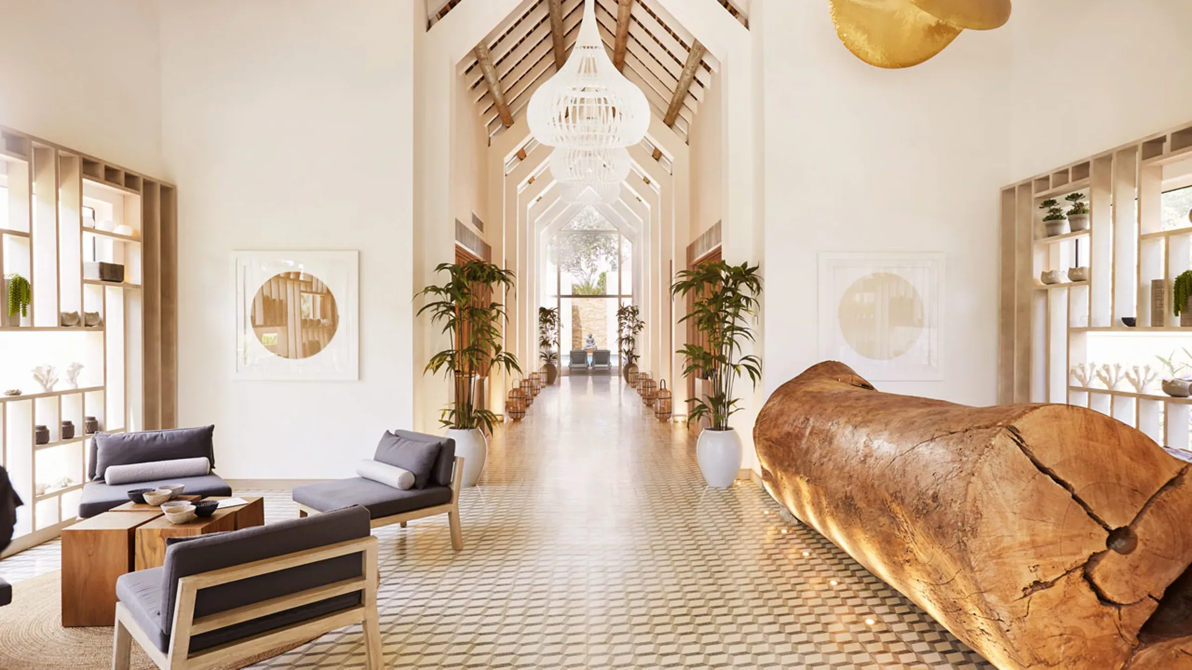 LUX* Me Spa reception at LUX* Grand Gaube