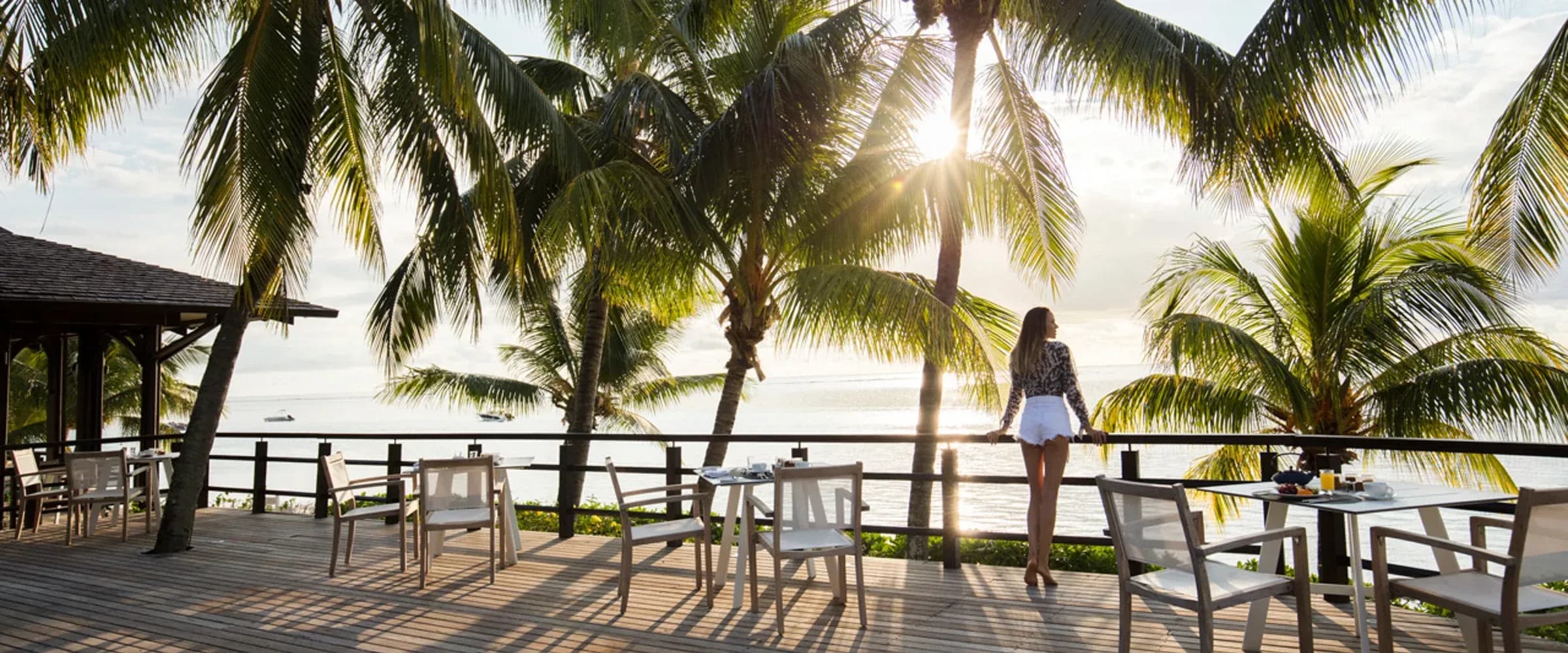 The Kitchen, the main restaurant at LUX* Le Morne Resort
