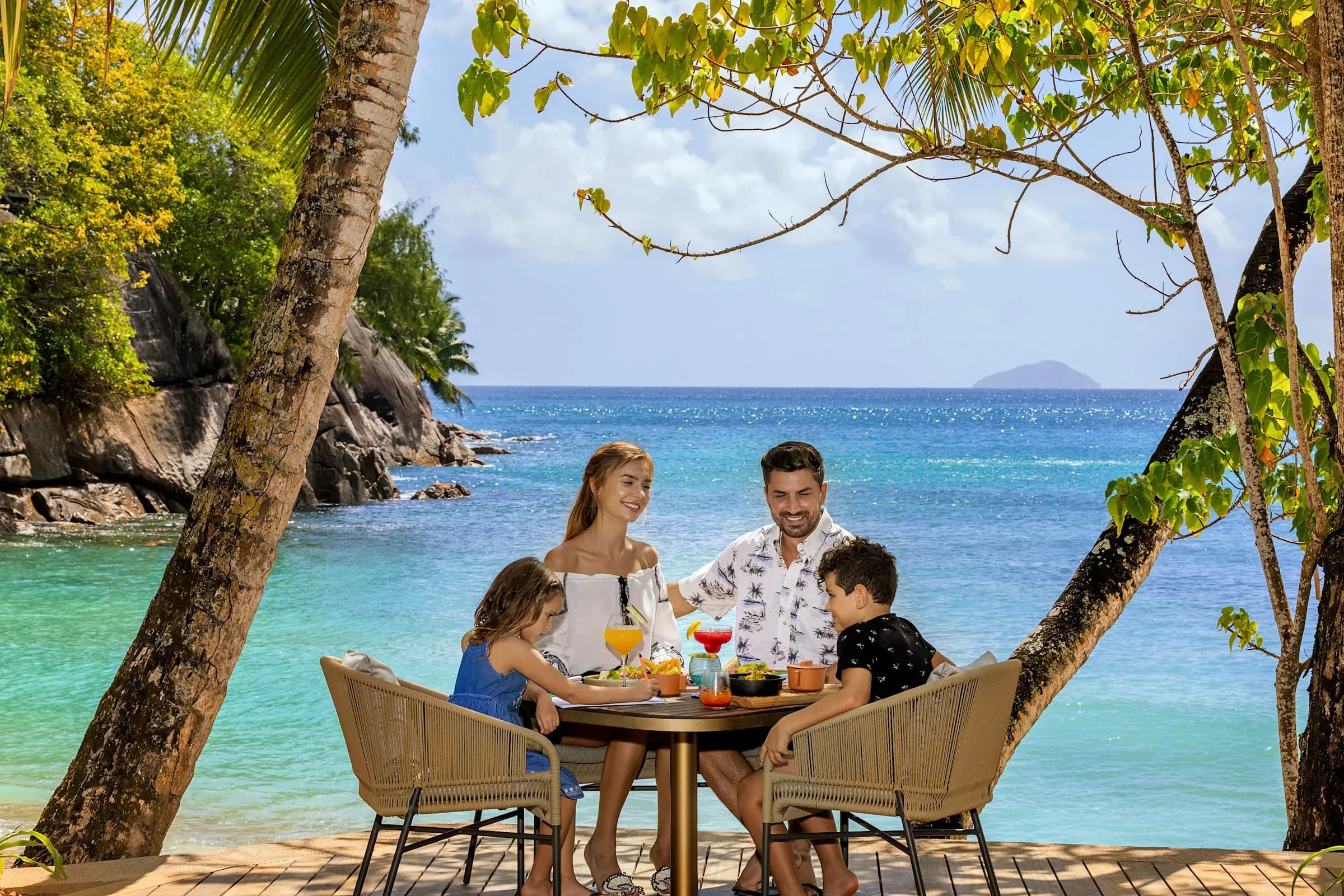 Family time and island activities for children at Mango House Seychelles