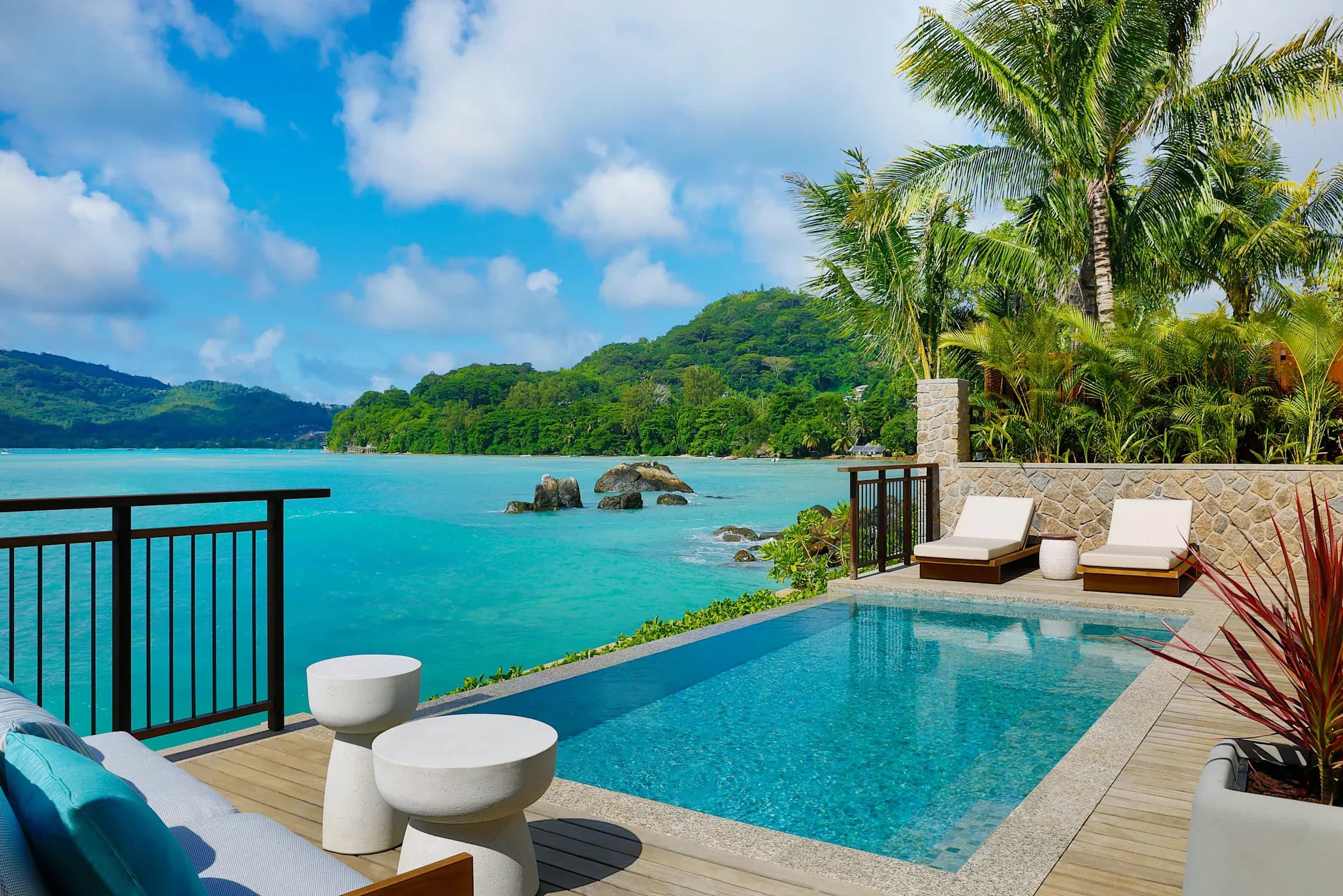 One Bedroom Ocean House with Pool, private plunge pool at Mango House Seychelles