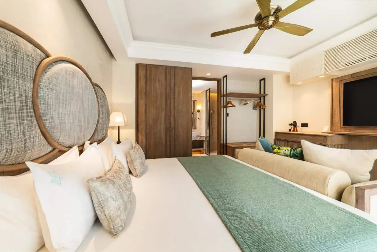 Second bedroom of a Family Pool Villa at Maradiva Villas Resort & Spa