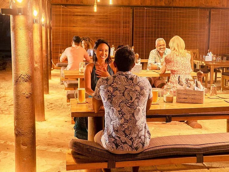 Les Filaos Beach BBQ open-air dining at Maritim Resort & Spa Mauritius